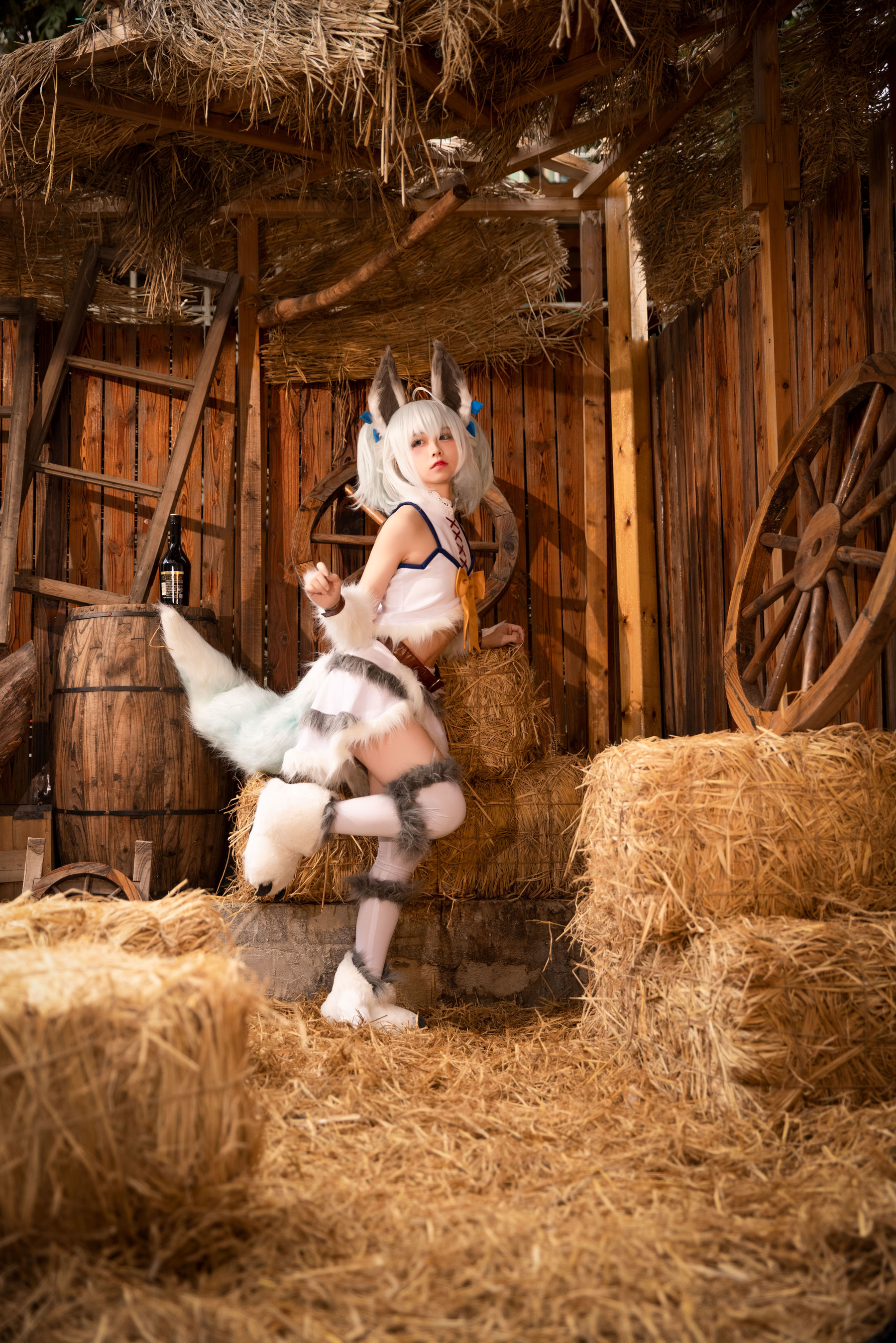 动漫博主G44不会受伤 – 地牢刹那常服 [42P] - 秀人网免费无水印在线套图写真