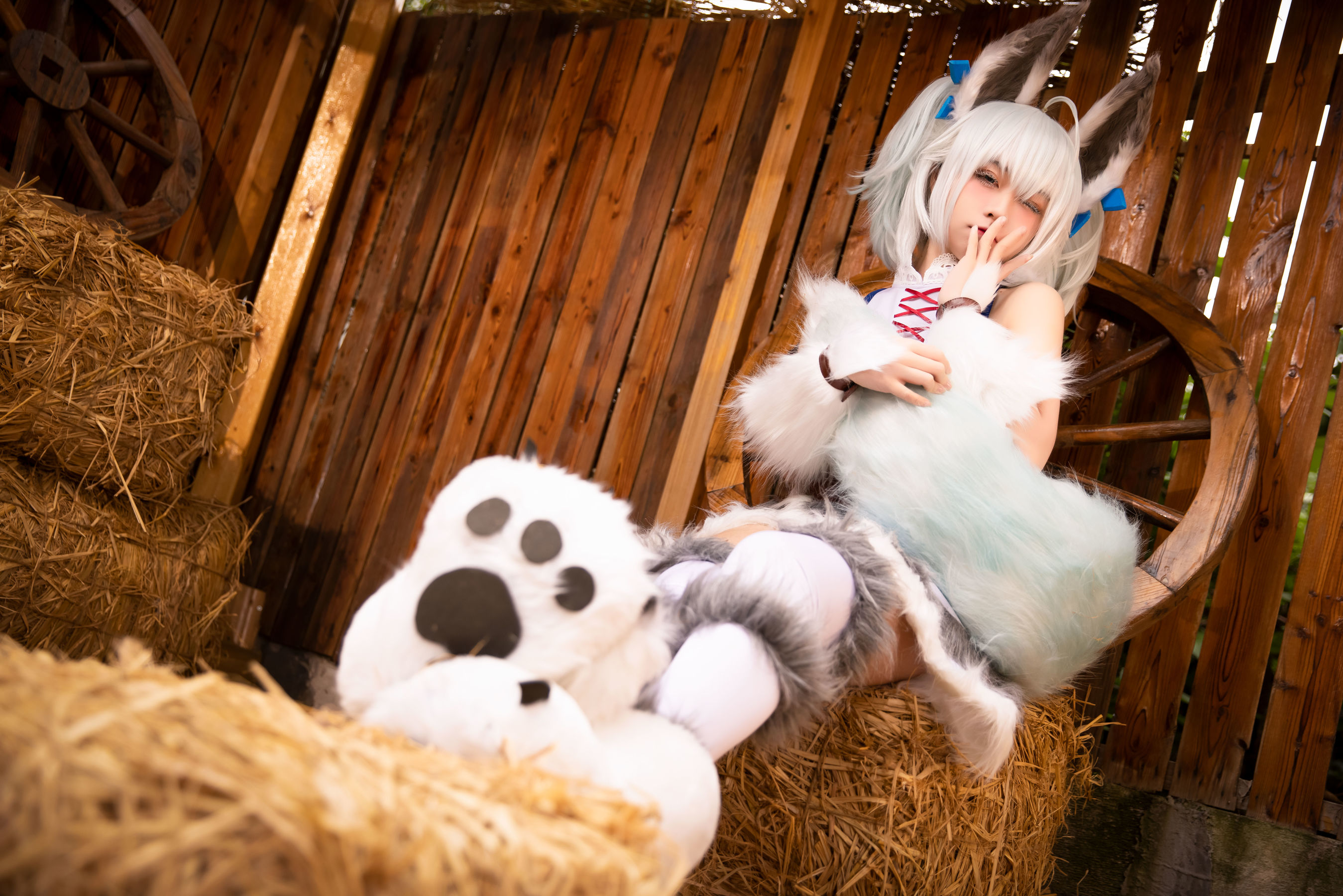 动漫博主G44不会受伤 – 地牢刹那常服 [42P] - 秀人网免费无水印在线套图写真