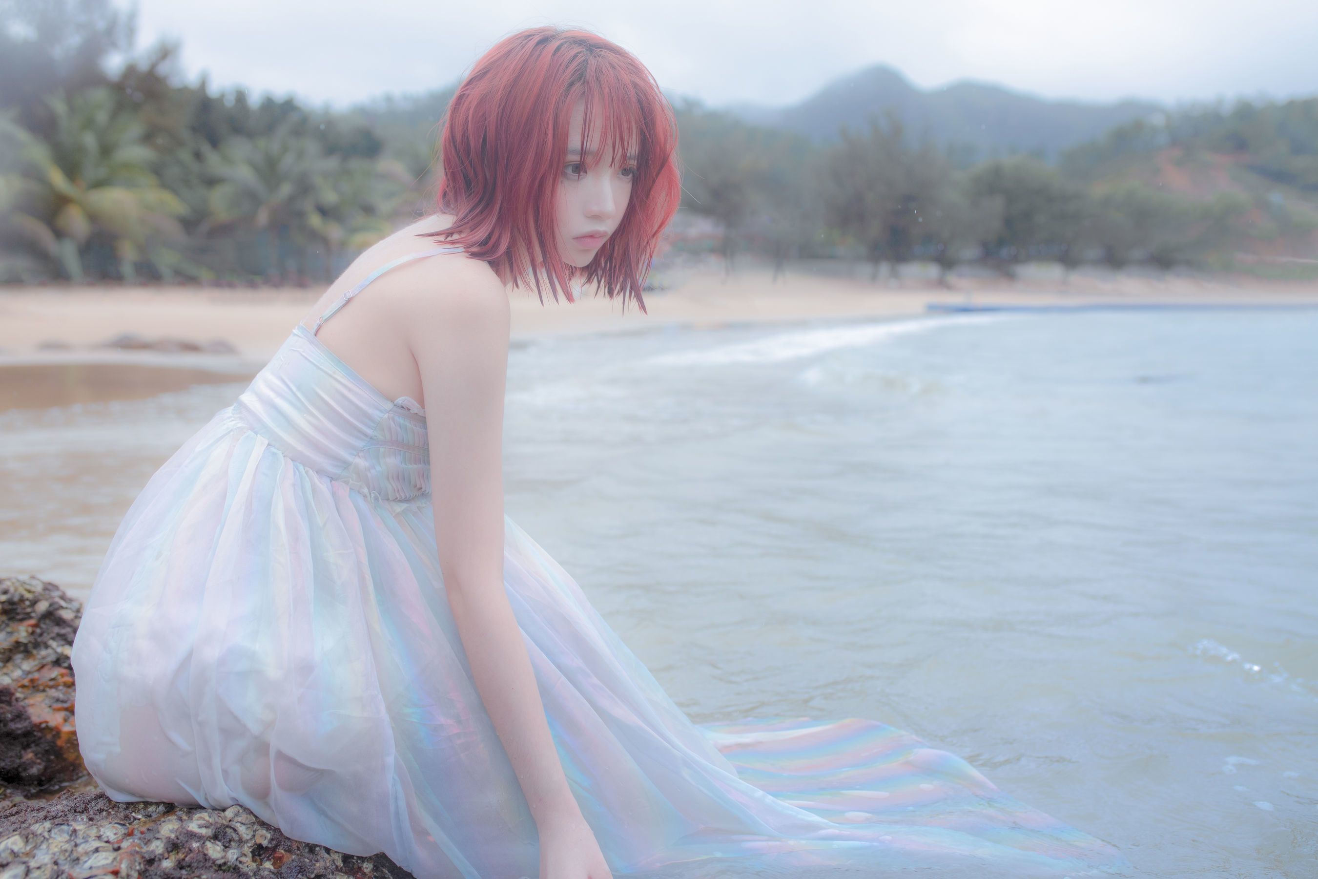 疯猫ss – 思绪之礁石人鱼 [30P] - 秀人网免费无水印在线套图写真