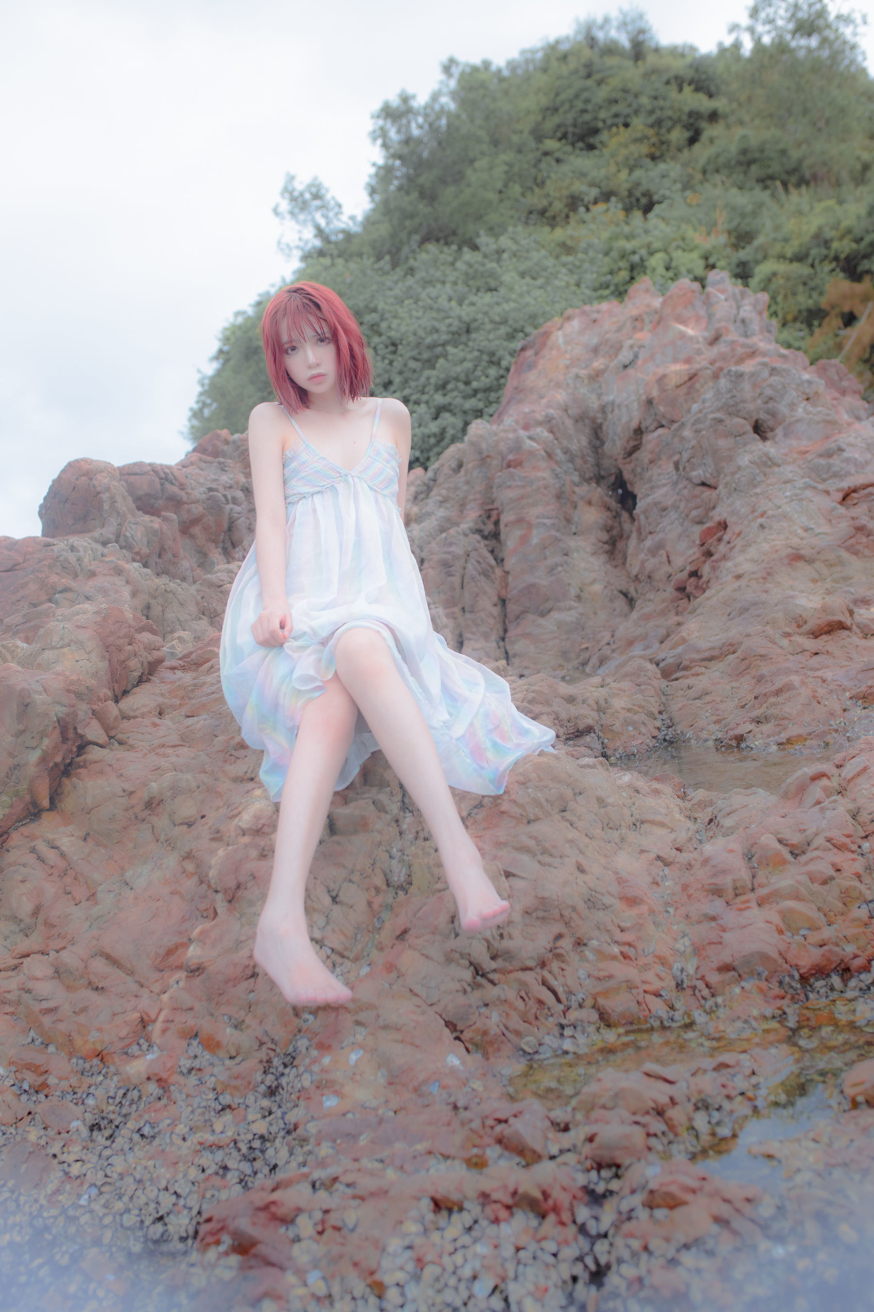 疯猫ss – 思绪之礁石人鱼 [30P] - 秀人网免费无水印在线套图写真