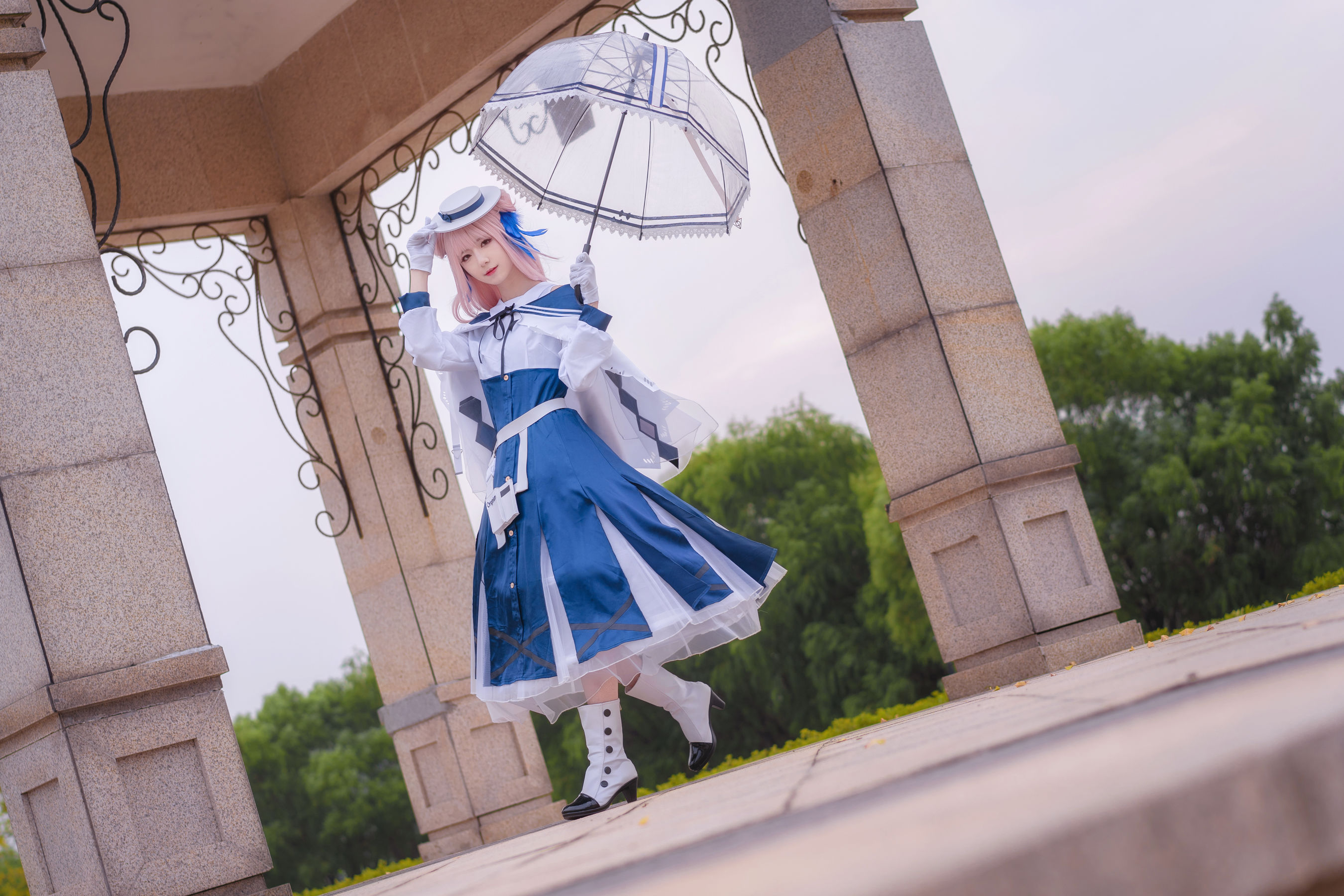 小姐姐弥音音ww 明日方舟 锡兰 [15P] - 秀人网免费无水印在线套图写真