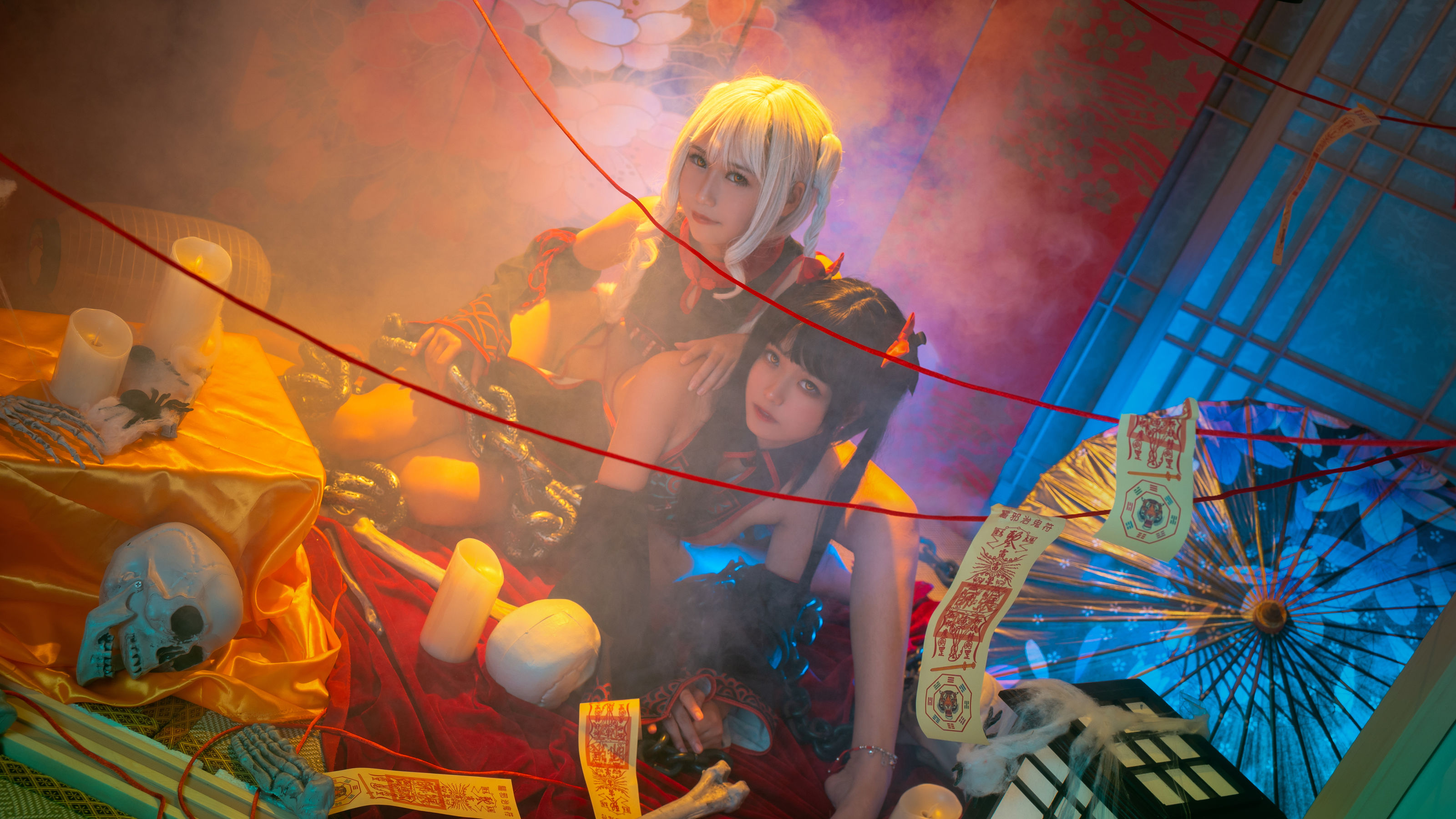 动漫博主lovely呆玄 – 双人僵尸 [33P] - 秀人网免费无水印在线套图写真