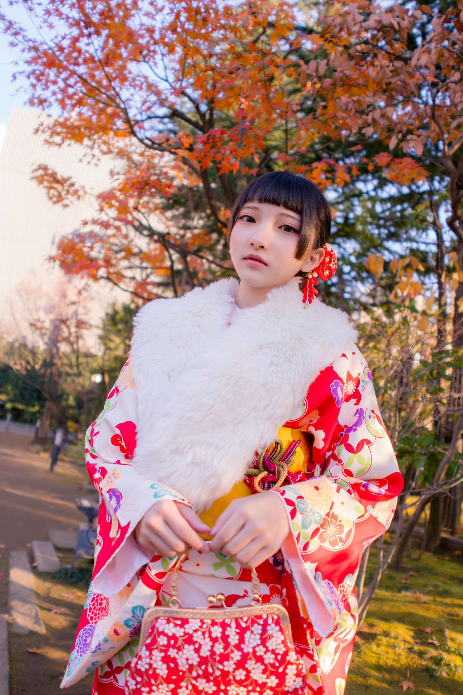 [Fantasy Factory] 小丁Cosplay – 和服 猫女女仆 [70P] - 秀人网免费无水印在线套图写真