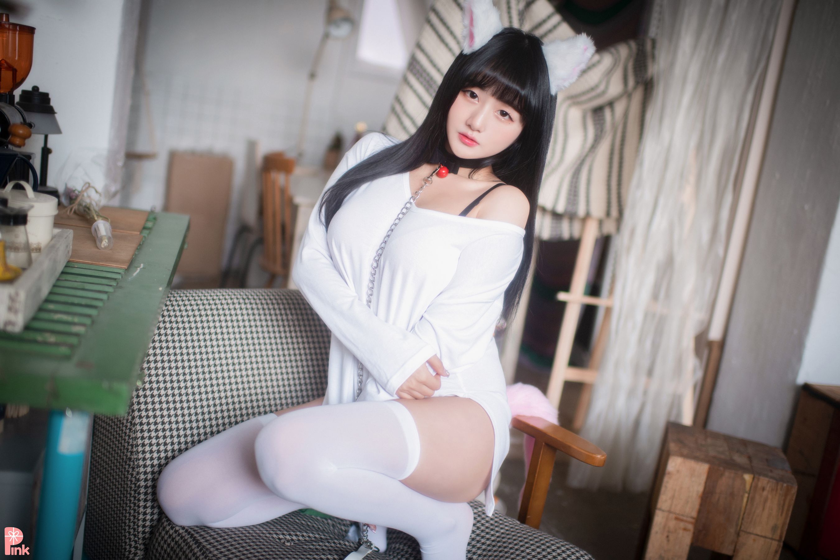 [PINK RIBBON] Jina – Raise Jina [173P] - 秀人网免费无水印在线套图写真