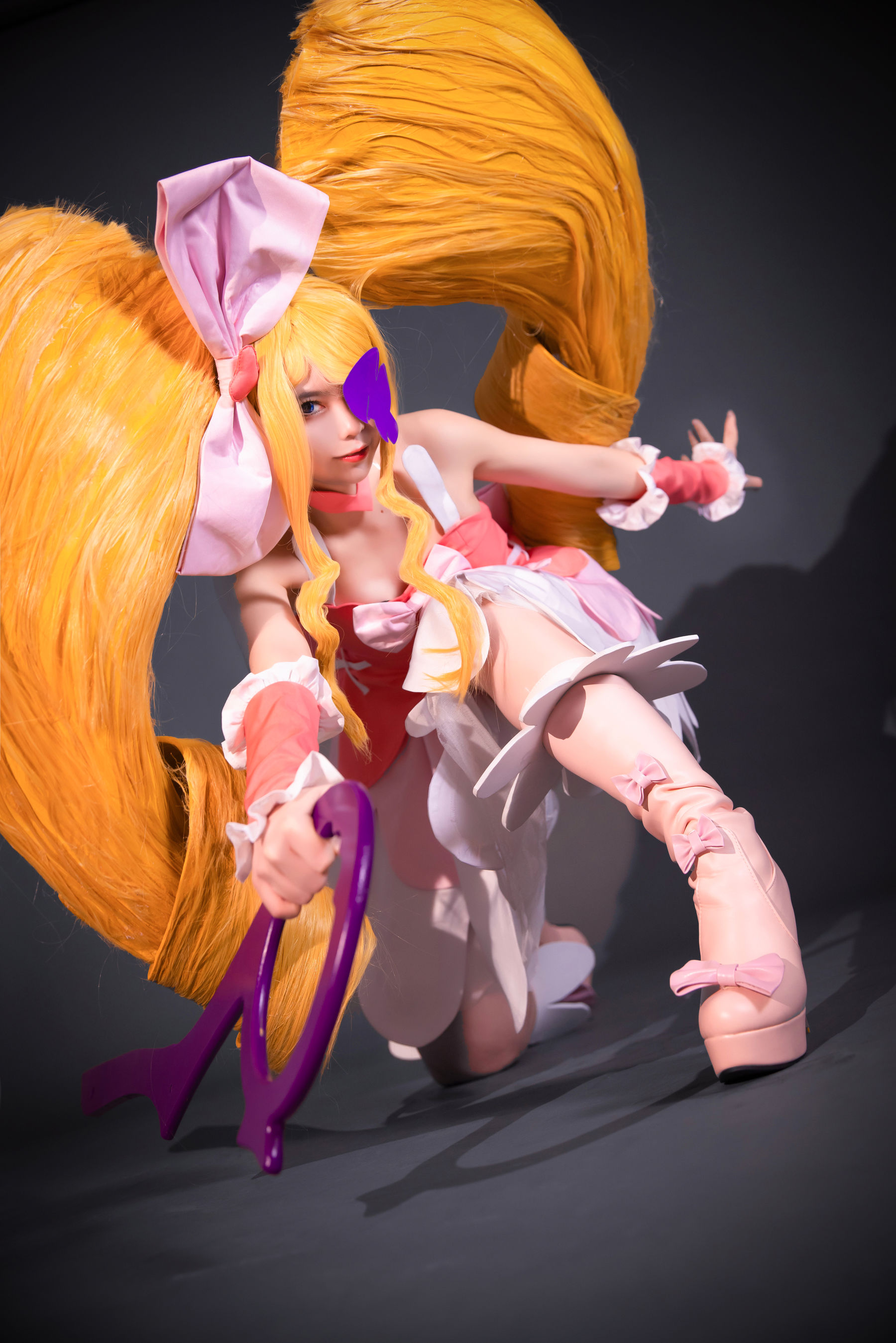 动漫博主G44不会受伤 – 针目缝 [15P] - 秀人网免费无水印在线套图写真