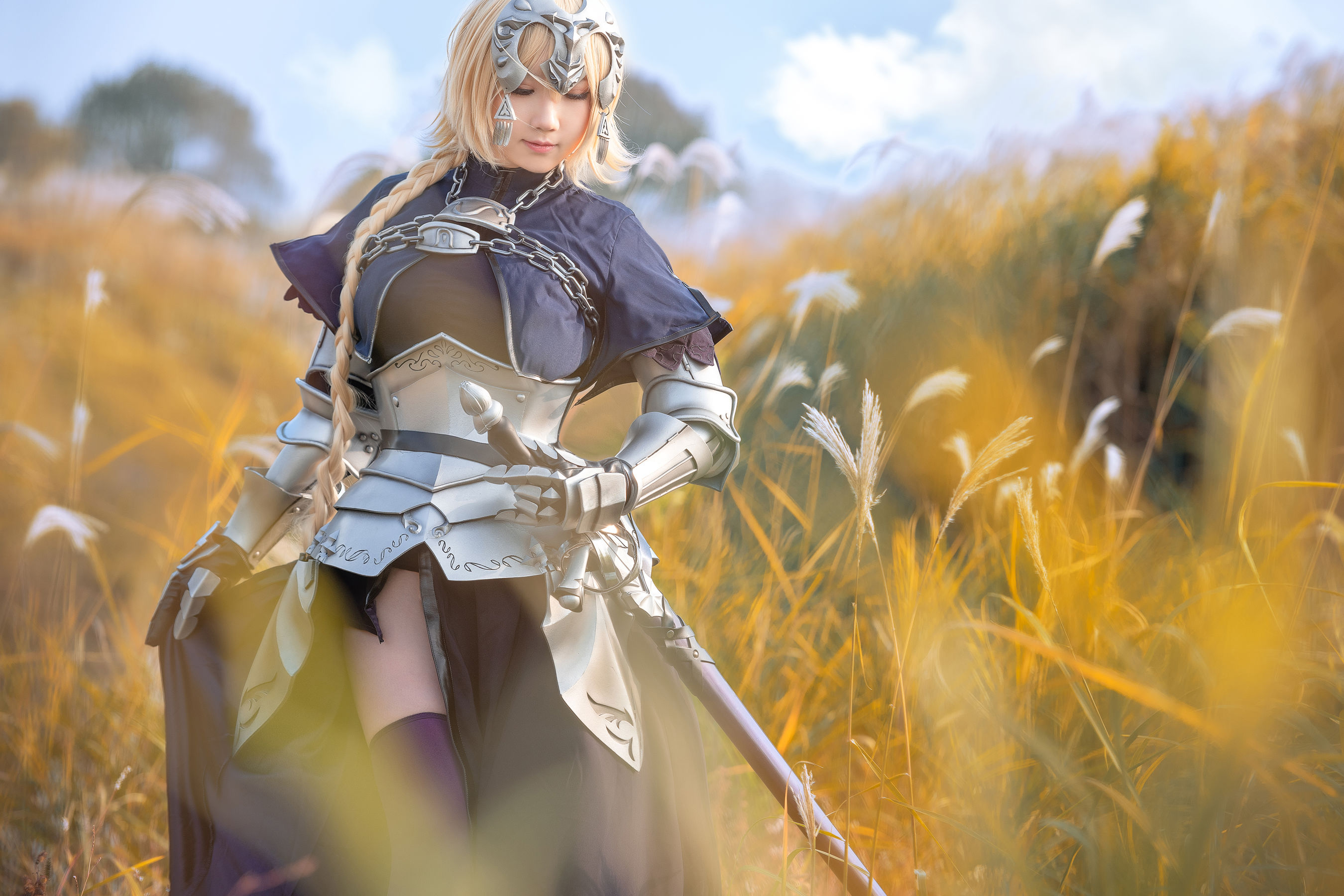 微肉感萌妹是本末末 – 贞德 [66P] - 秀人网免费无水印在线套图写真