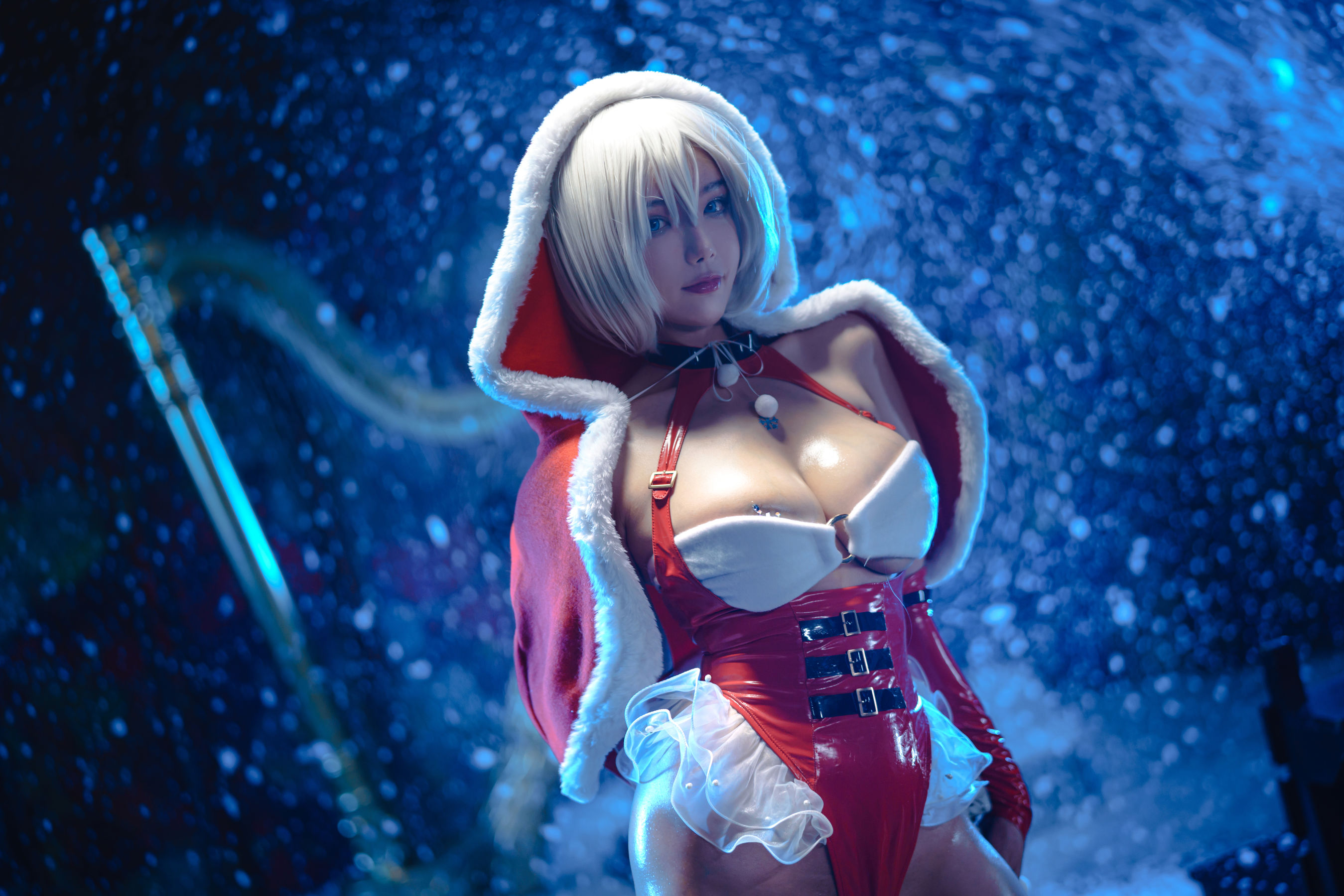 秋和柯基(夏小秋秋秋) – 暗黑圣诞童话 [38P] - 秀人网免费无水印在线套图写真