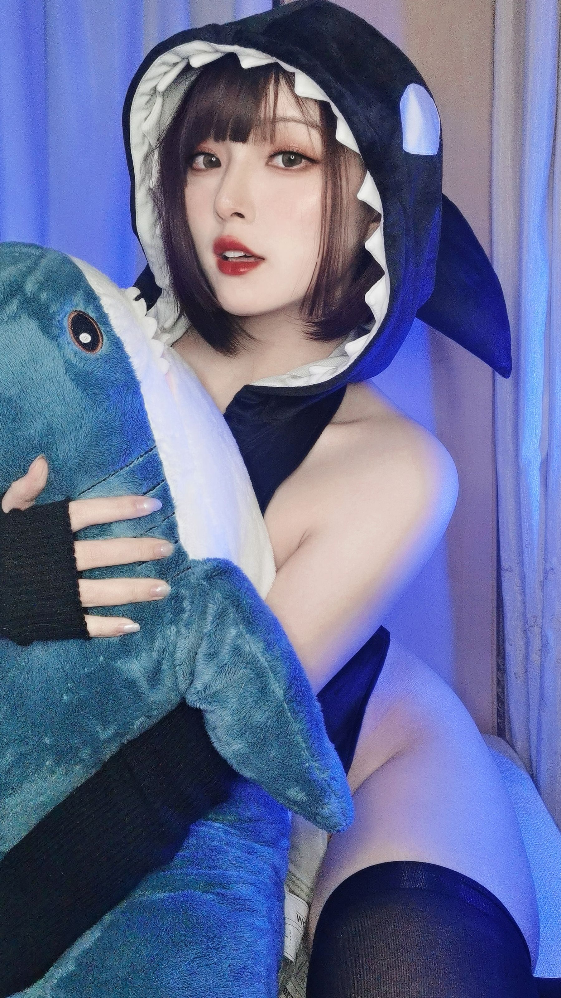 Natsuko夏夏子 – 虎鲸 自摄 [25P] - 秀人网免费无水印在线套图写真