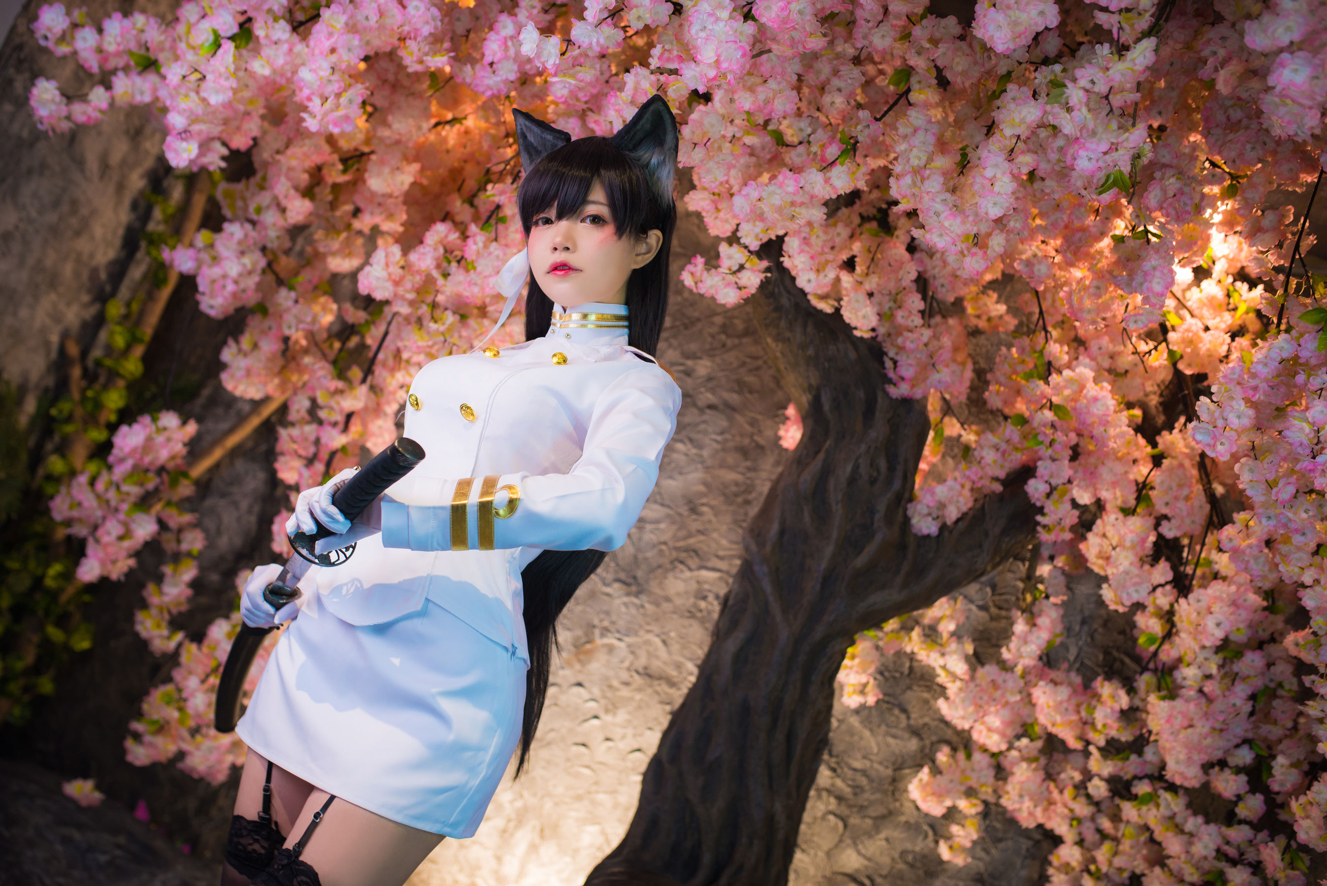 越南COSER@Miu Atago Azurlane [18P] - 秀人网免费无水印在线套图写真