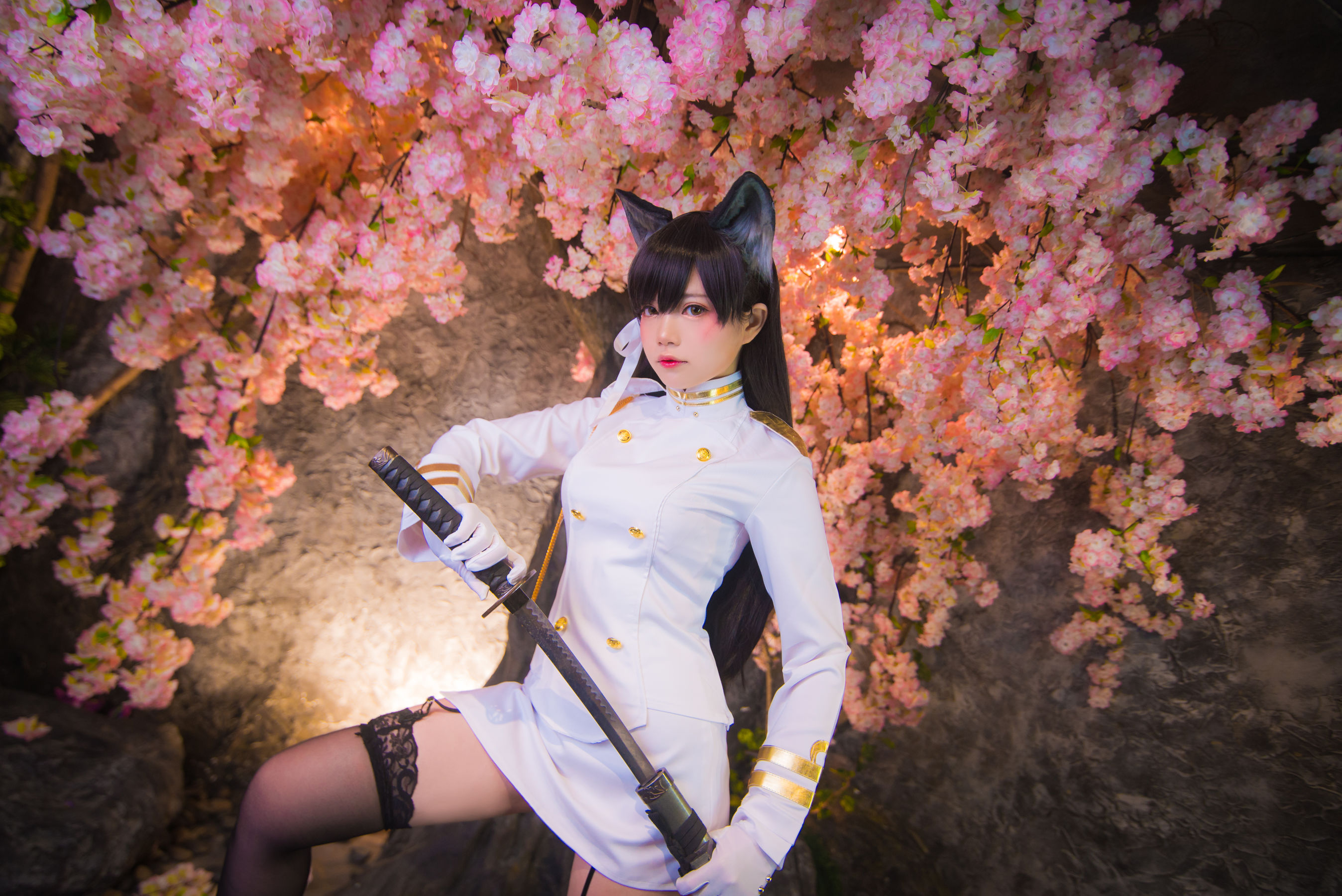 越南COSER@Miu Atago Azurlane [18P] - 秀人网免费无水印在线套图写真