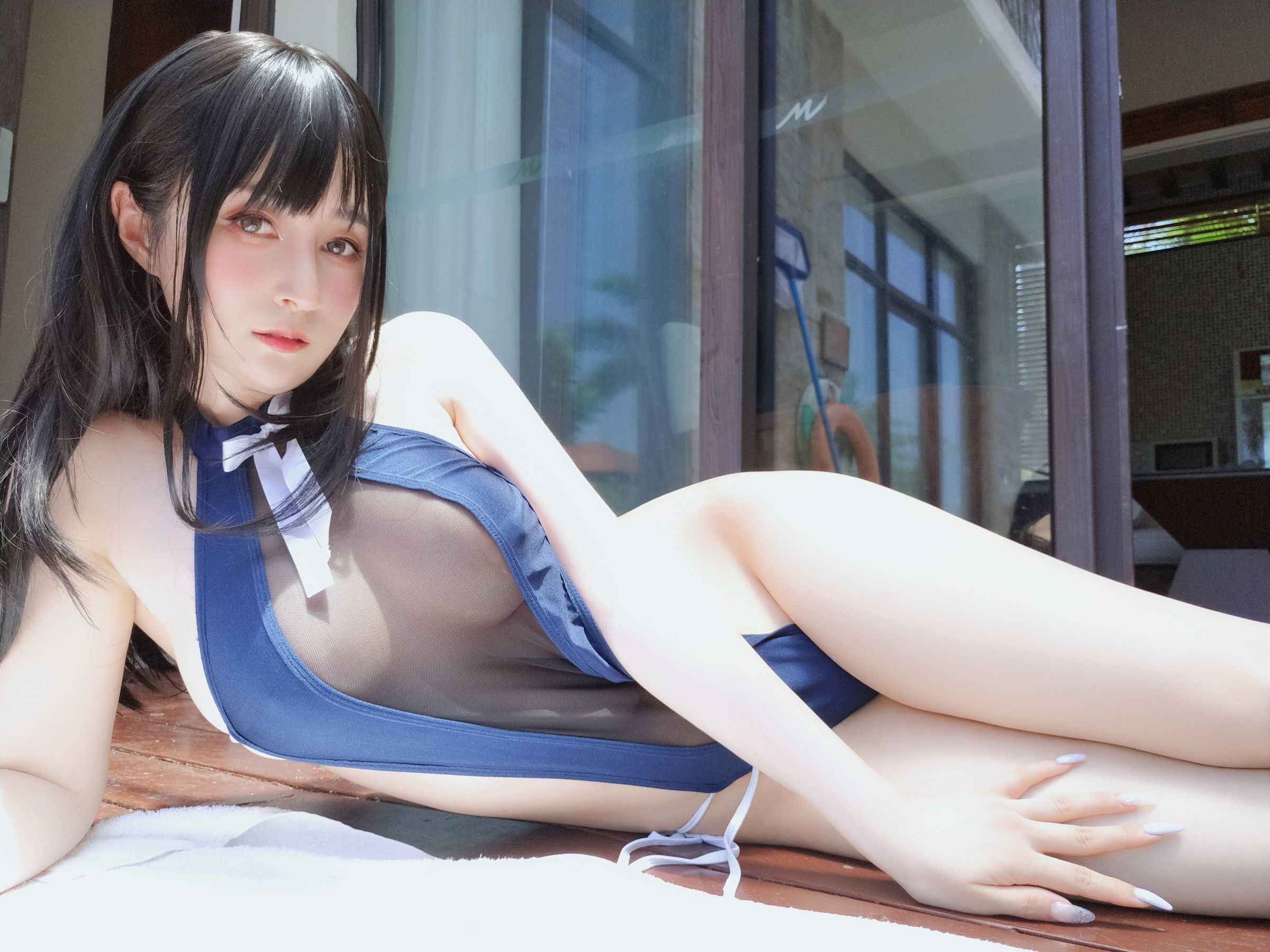 Coser小姐姐白银 – 镂空泳衣 [87P] - 秀人网免费无水印在线套图写真