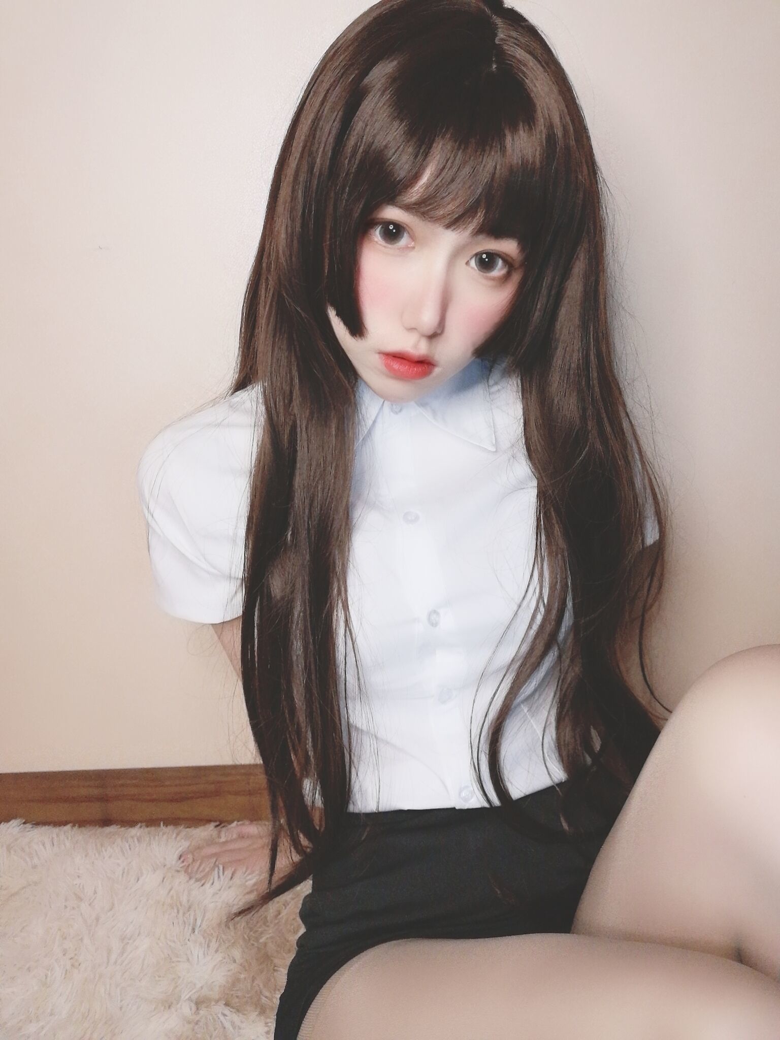 柚子猫 – 醉酒小秘书 [52P] - 秀人网免费无水印在线套图写真