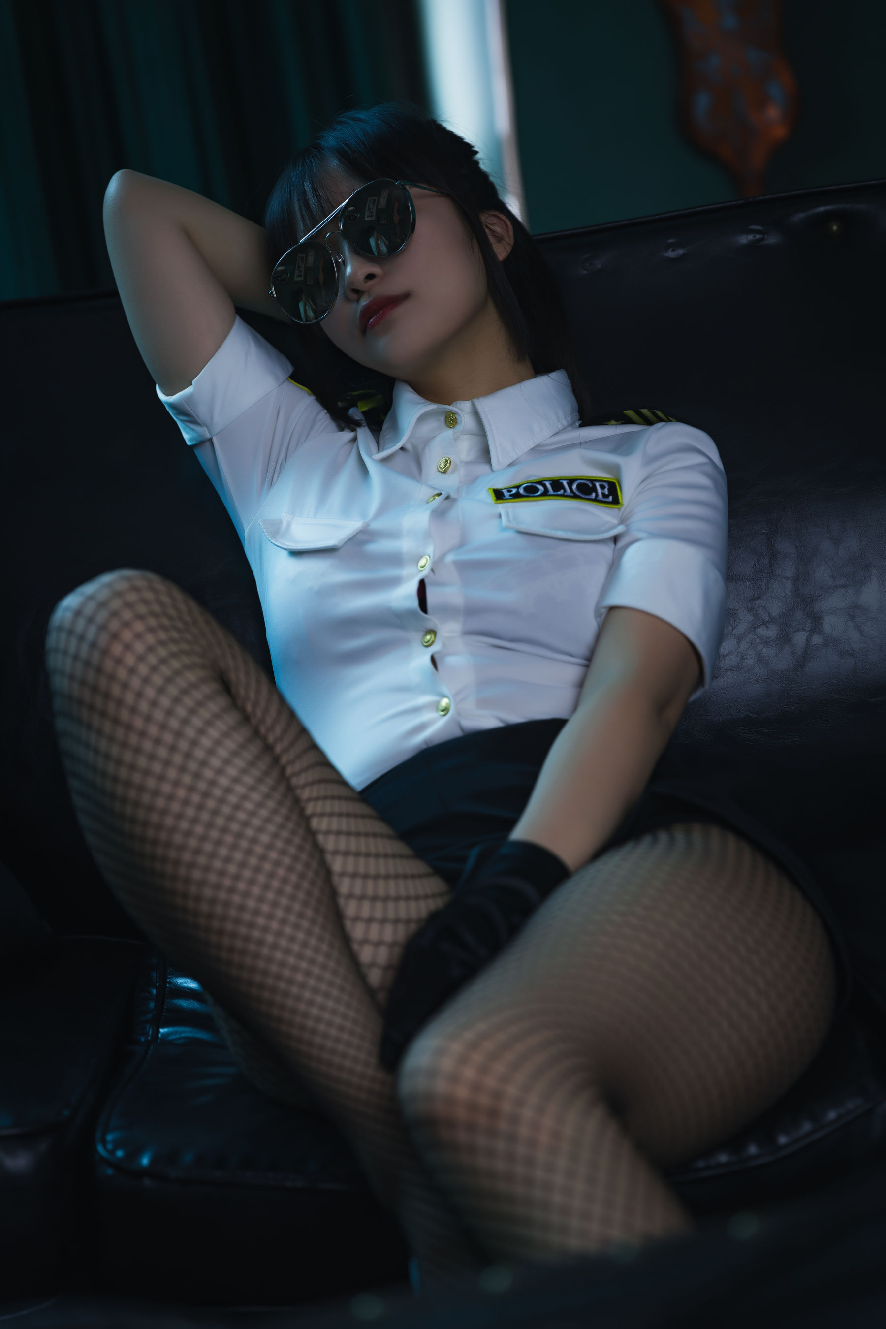 动漫博主洛璃LoLiSAMA – 超S女警 [22P] - 秀人网免费无水印在线套图写真