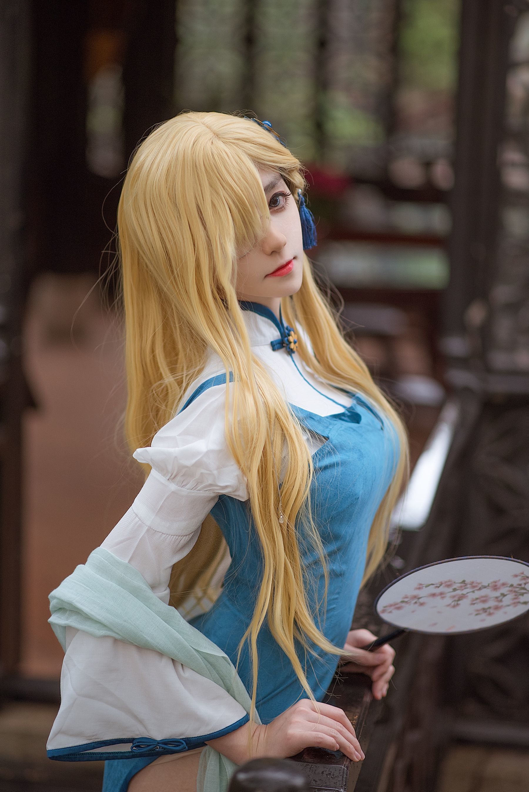 动漫博主南桃Momoko CZ52琉璃唐 [10P] - 秀人网免费无水印在线套图写真