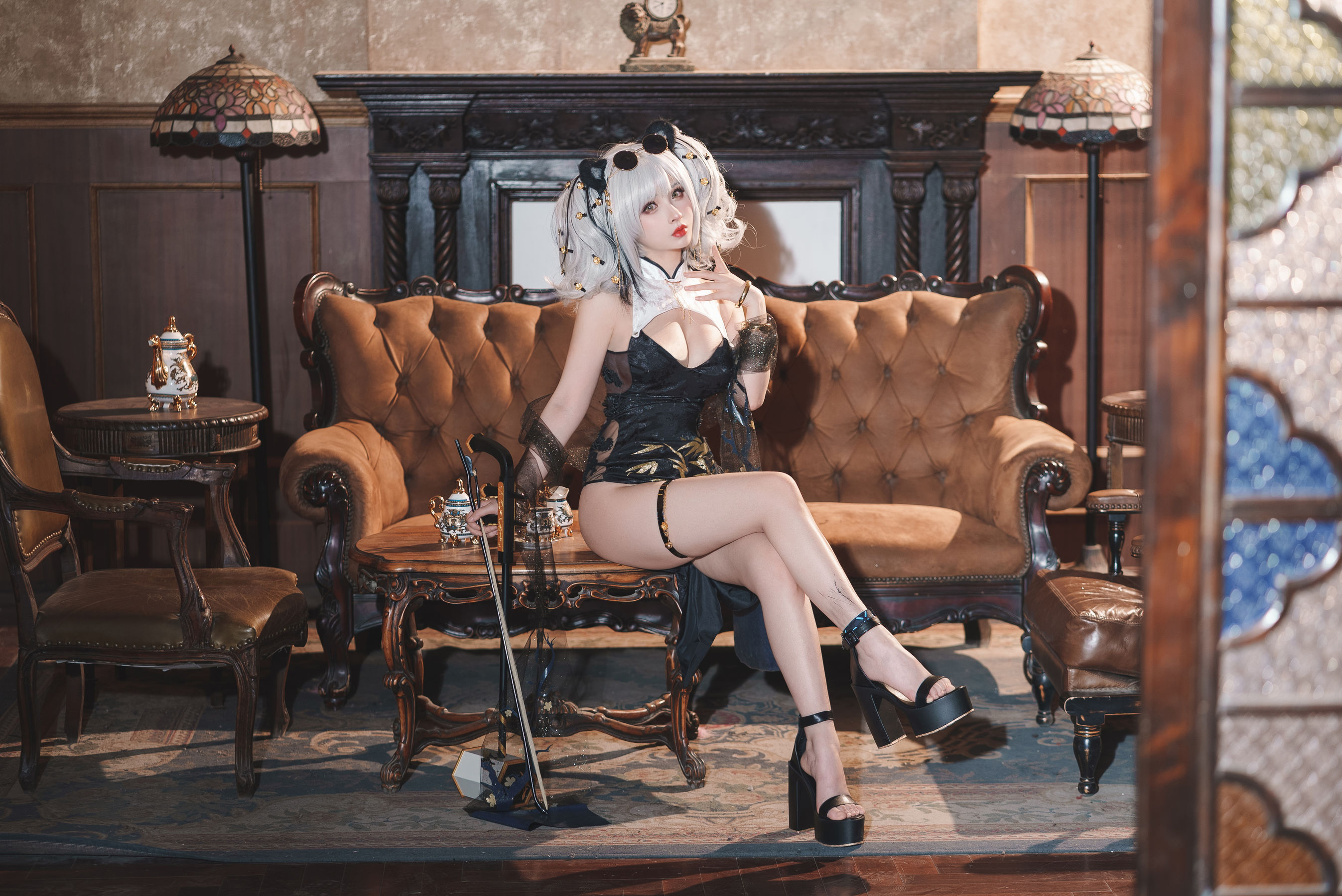 COS福利rioko凉凉子 – 食铁兽音乐会 [34P] - 秀人网免费无水印在线套图写真