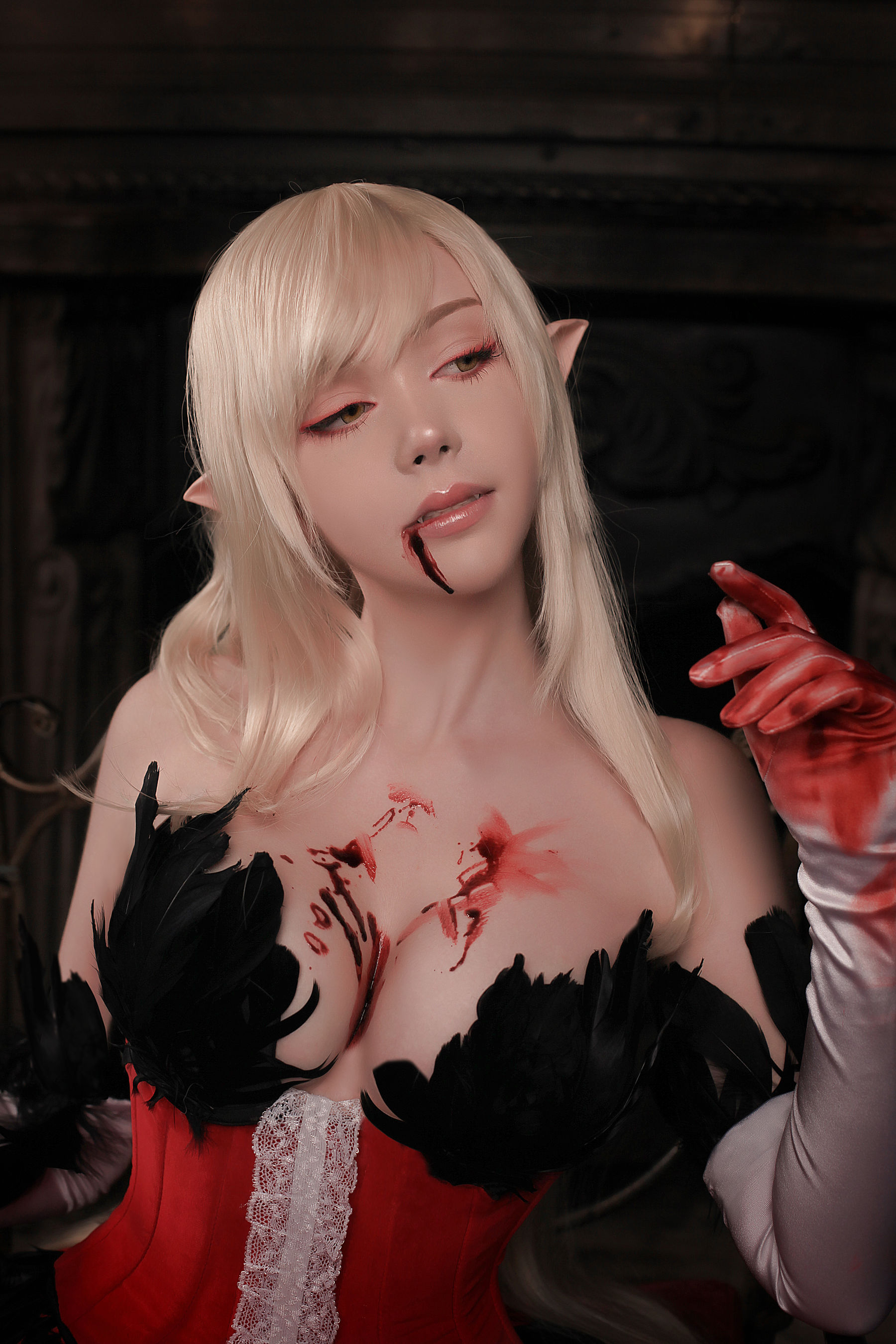 国外美女SayaTheFox – 忍野忍 [10P] - 秀人网免费无水印在线套图写真