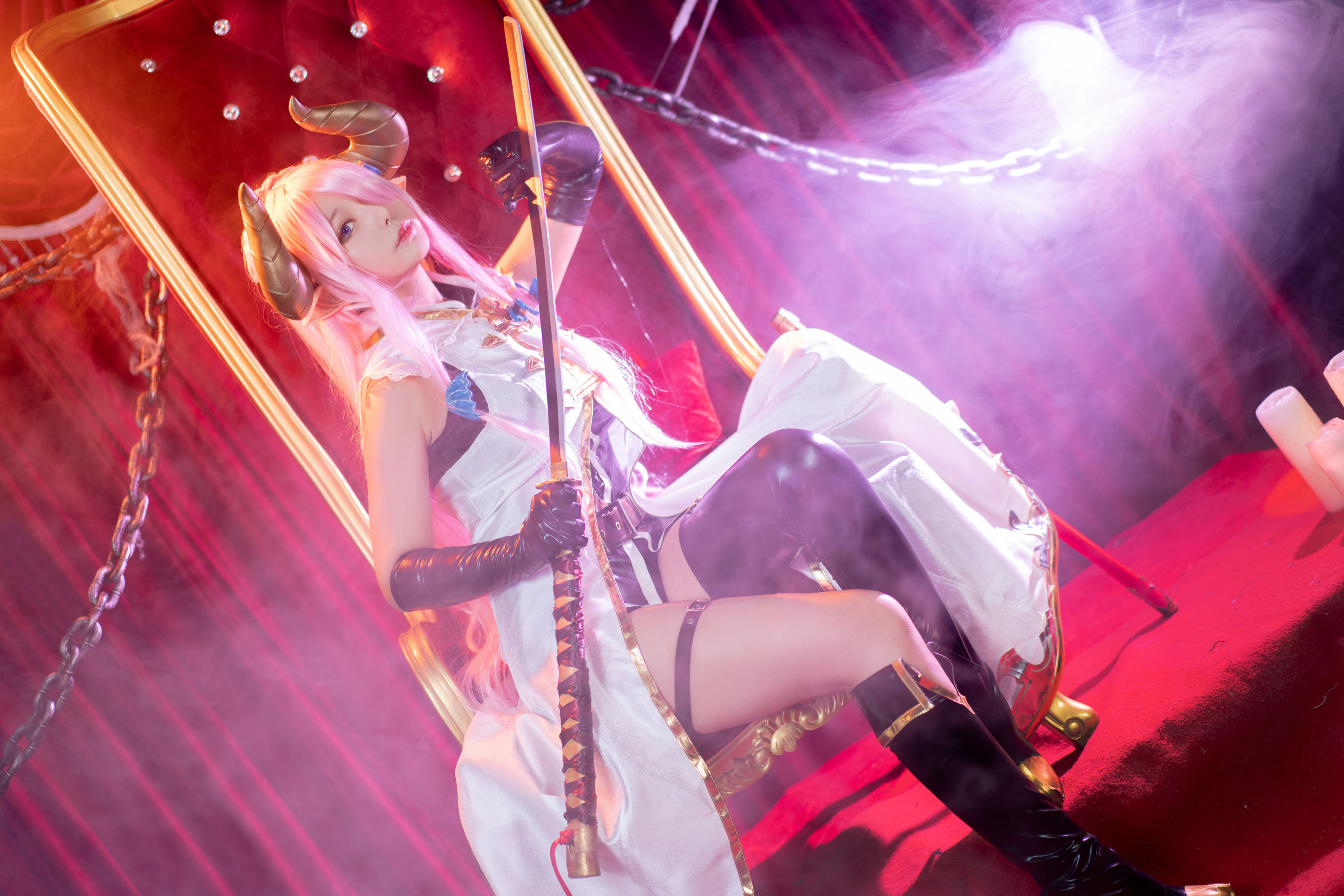 [Cosplay写真] 大眼萌妹黑猫猫OvO – 娜露梅亚 [37P] - 秀人网免费无水印在线套图写真