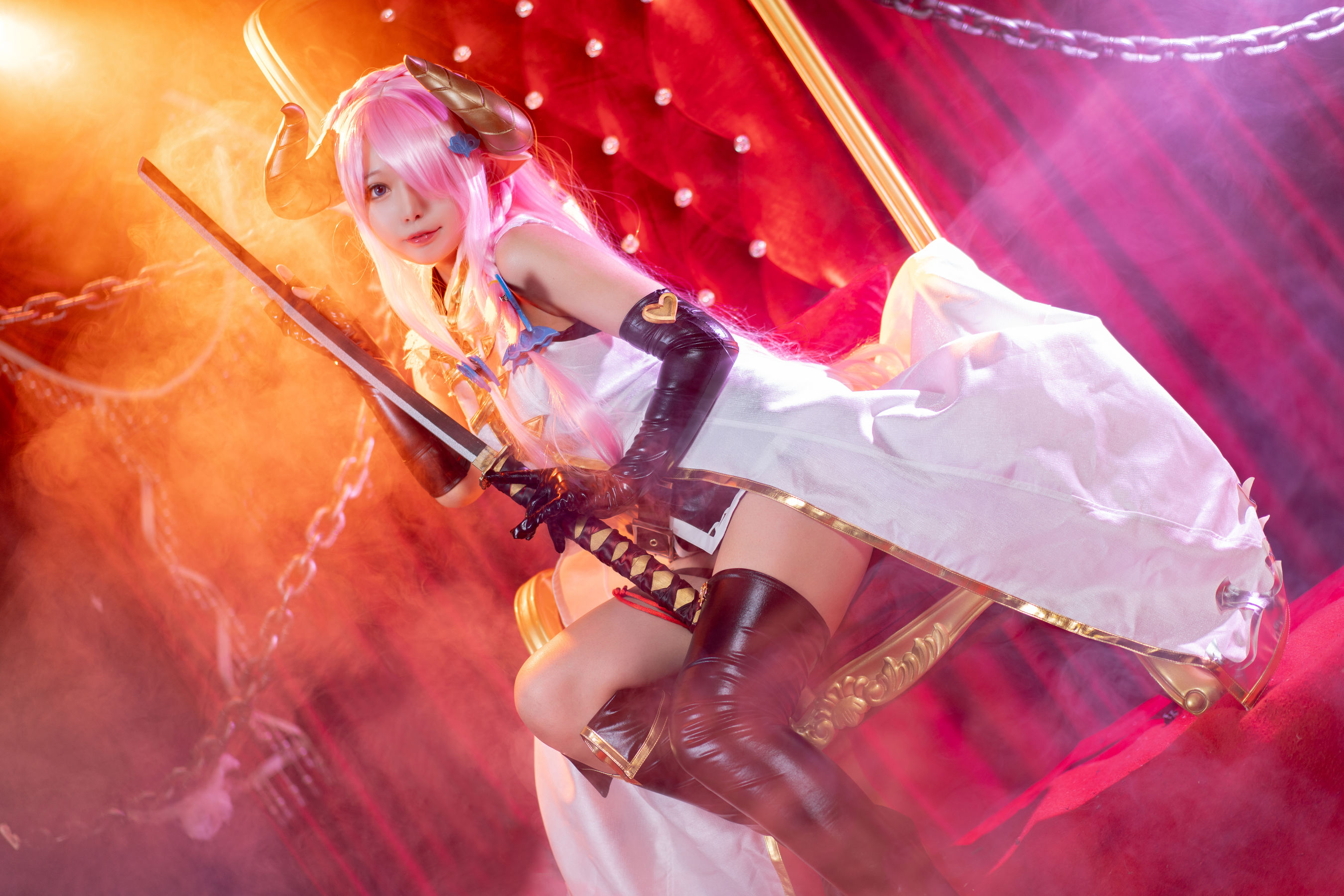 [Cosplay写真] 大眼萌妹黑猫猫OvO – 娜露梅亚 [37P] - 秀人网免费无水印在线套图写真