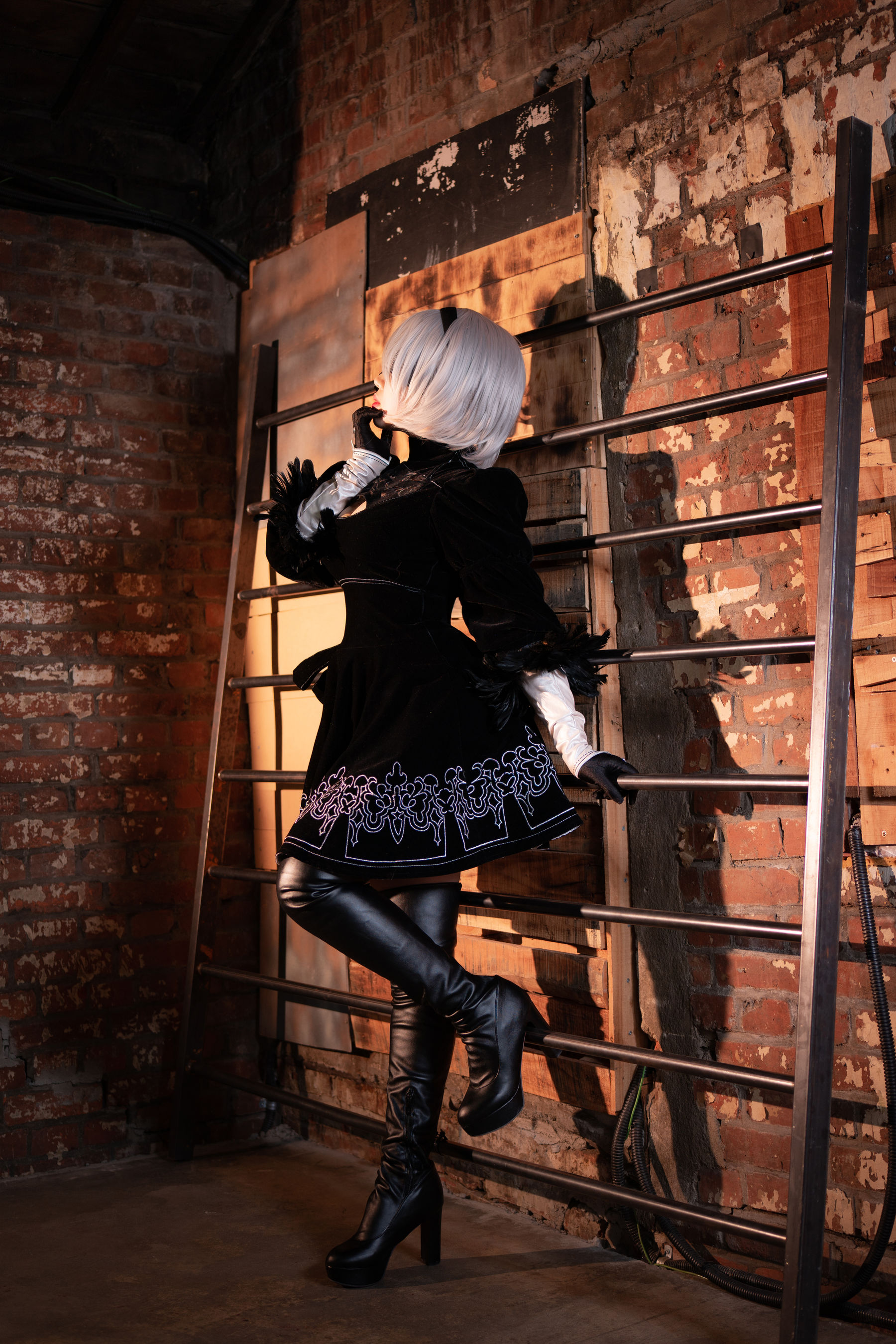 [CreamSoda] Baegle – Nier 2B [50P] - 秀人网免费无水印在线套图写真