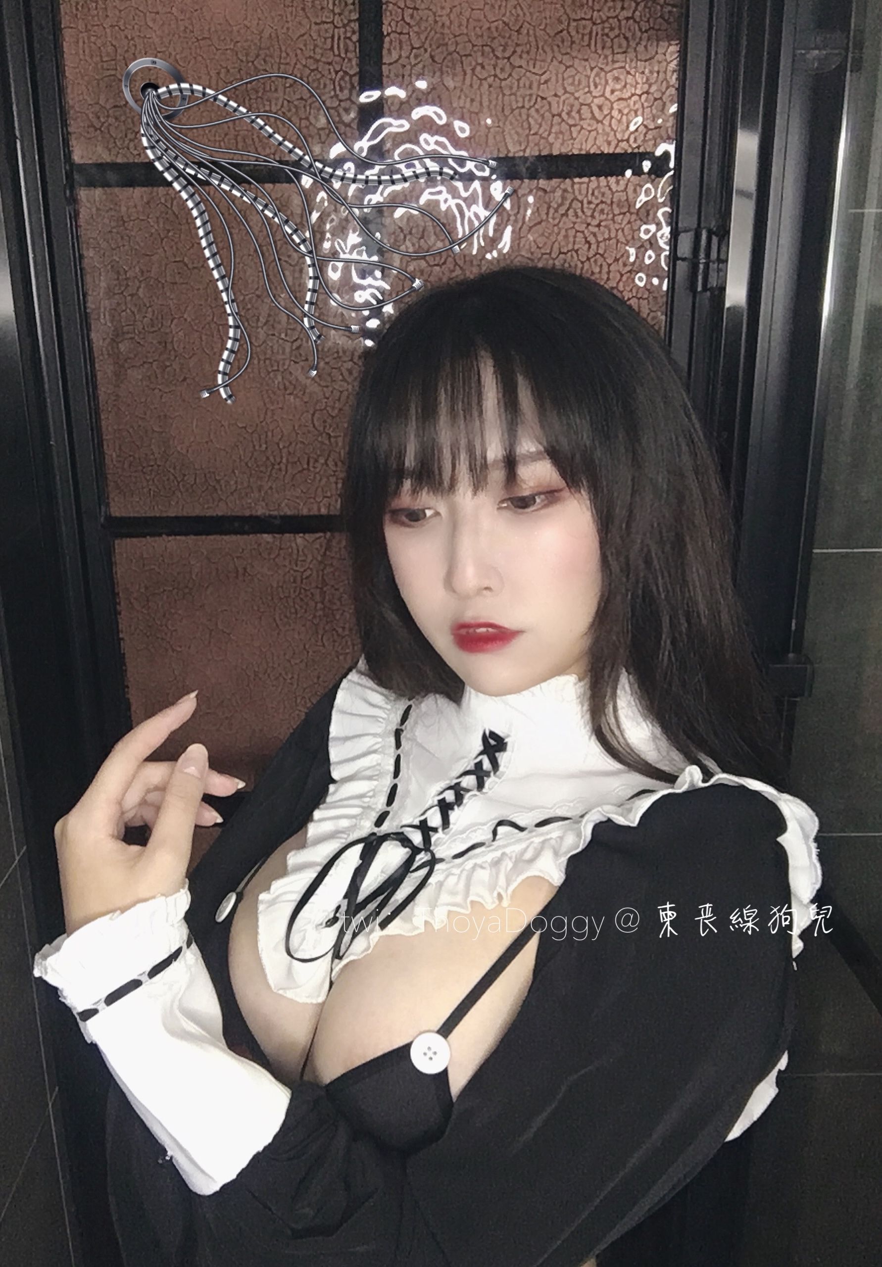 奇行家狗崽(棕桠阿狗崽) – 机械修女 [9P] - 秀人网免费无水印在线套图写真