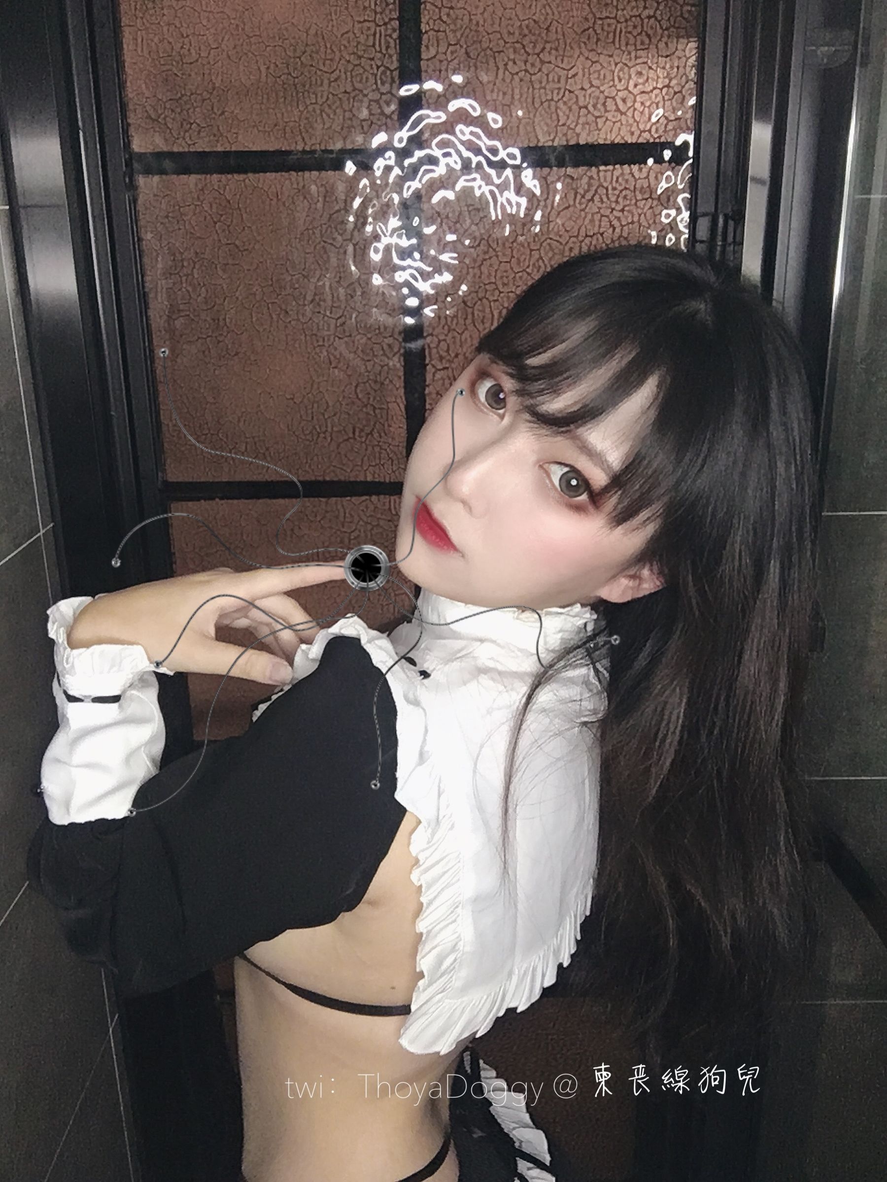 奇行家狗崽(棕桠阿狗崽) – 机械修女 [9P] - 秀人网免费无水印在线套图写真