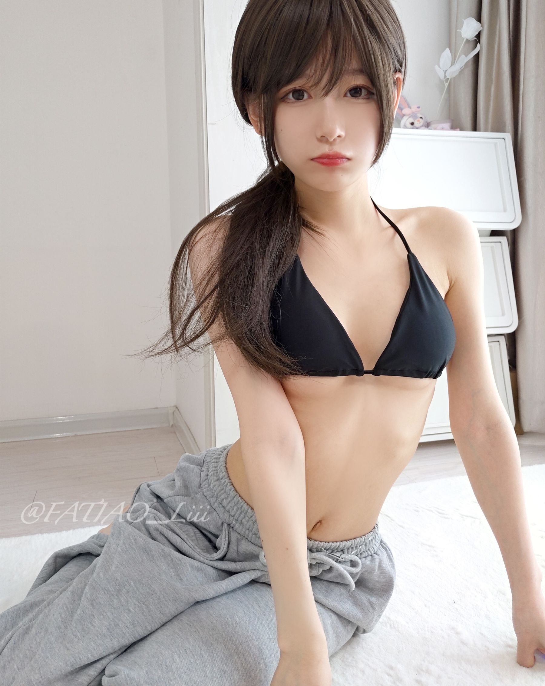 迷之呆梨(发条少女)[fantia] – フィットネスリング [14P] - 秀人网免费无水印在线套图写真
