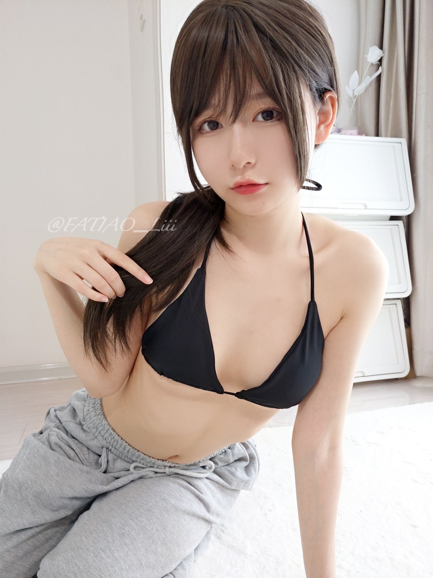迷之呆梨(发条少女)[fantia] – フィットネスリング [14P] - 秀人网免费无水印在线套图写真