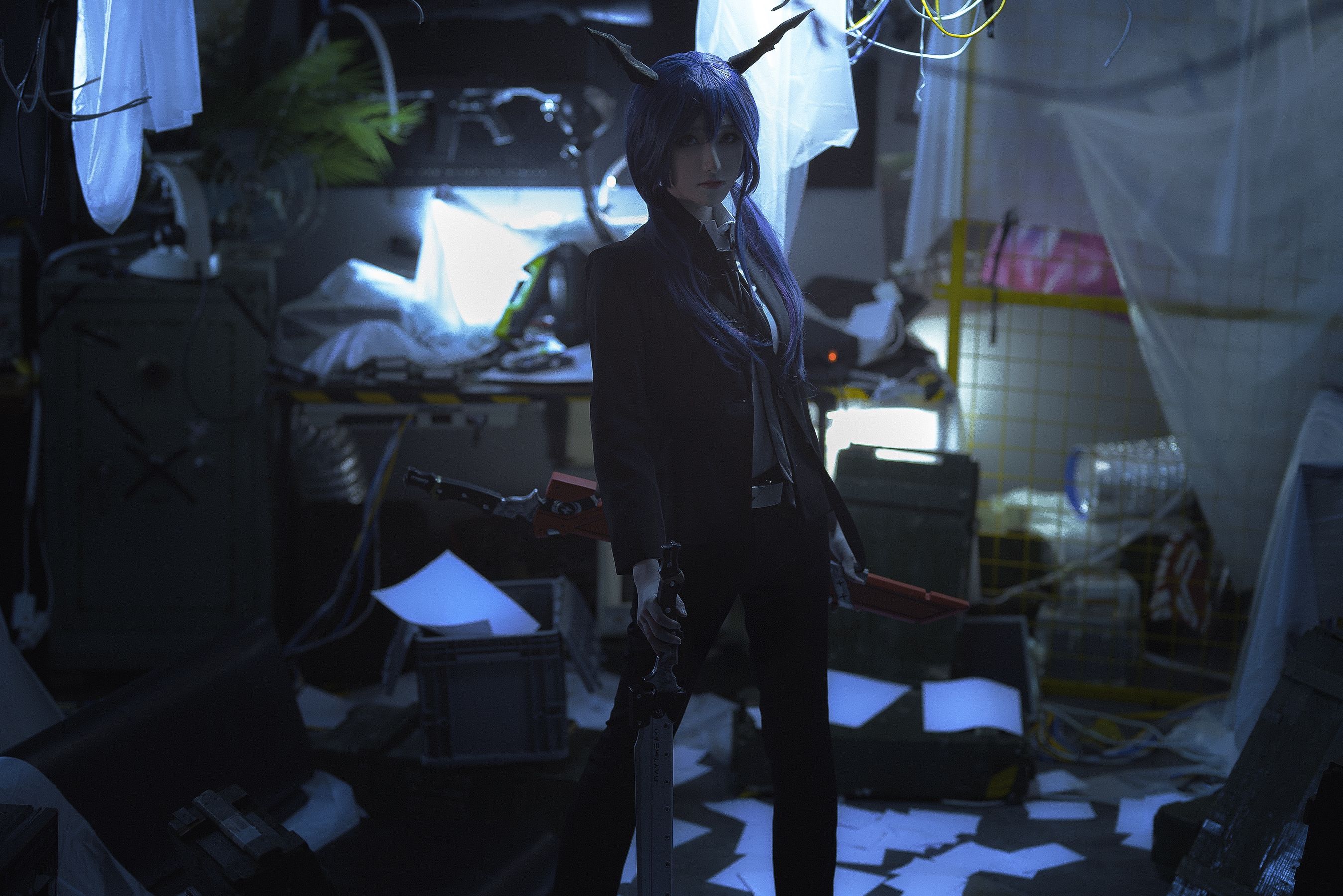 动漫博主南桃Momoko – 陈sir [13P] - 秀人网免费无水印在线套图写真