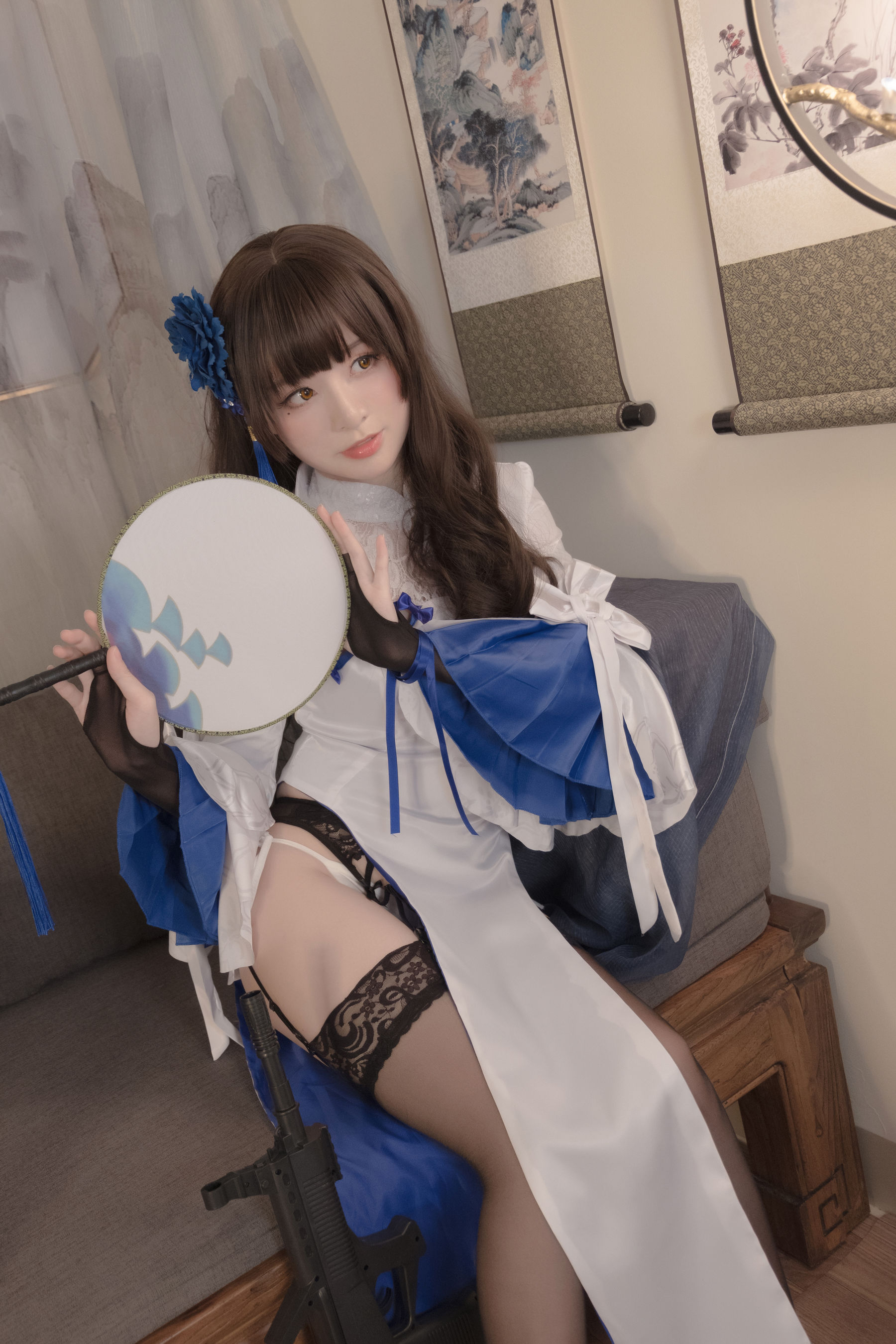 [Cosplay写真] Coser星野saori – 95玉玲珑 [10P] - 秀人网免费无水印在线套图写真