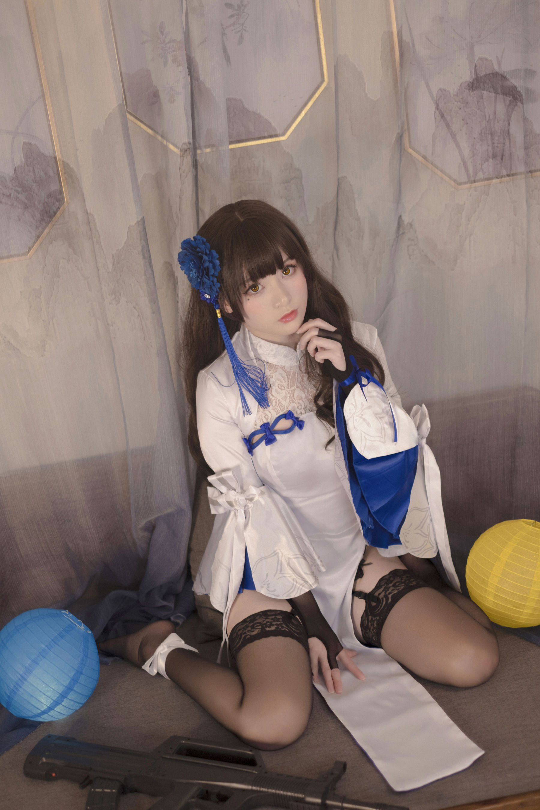 [Cosplay写真] Coser星野saori – 95玉玲珑 [10P] - 秀人网免费无水印在线套图写真
