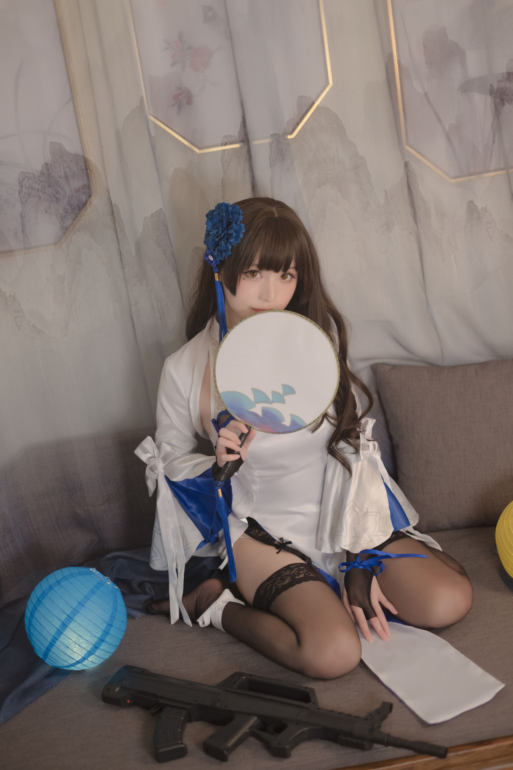 [Cosplay写真] Coser星野saori – 95玉玲珑 [10P] - 秀人网免费无水印在线套图写真