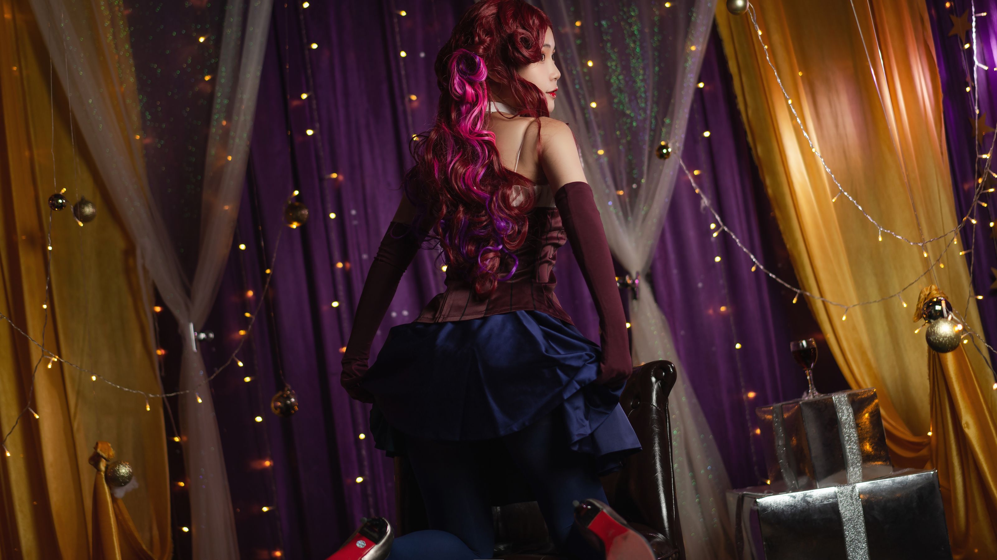 The Vagrant Cosplay Album – Joean-夜夜《舞女》 [20P] - 秀人网免费无水印在线套图写真