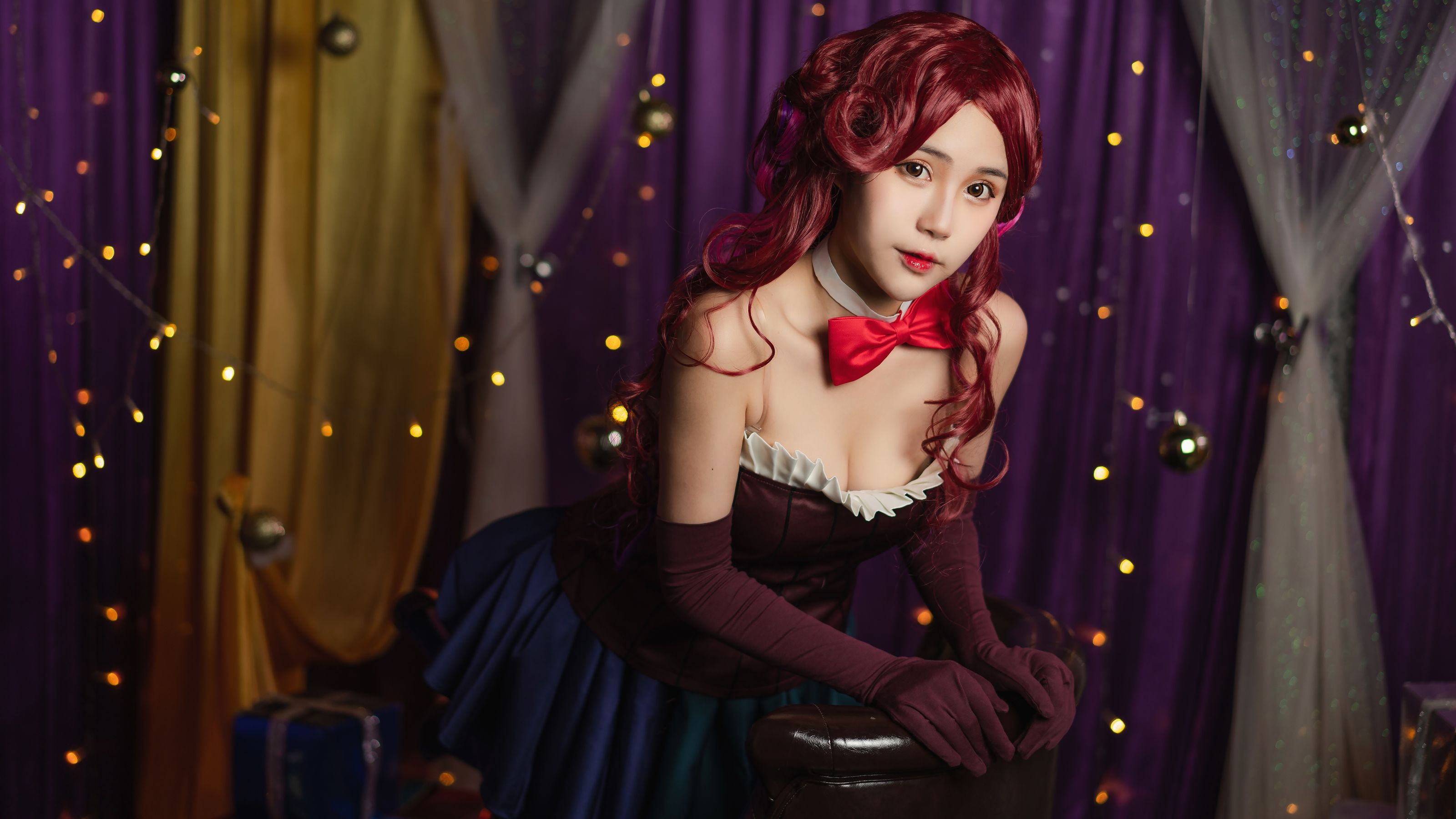 The Vagrant Cosplay Album – Joean-夜夜《舞女》 [20P] - 秀人网免费无水印在线套图写真