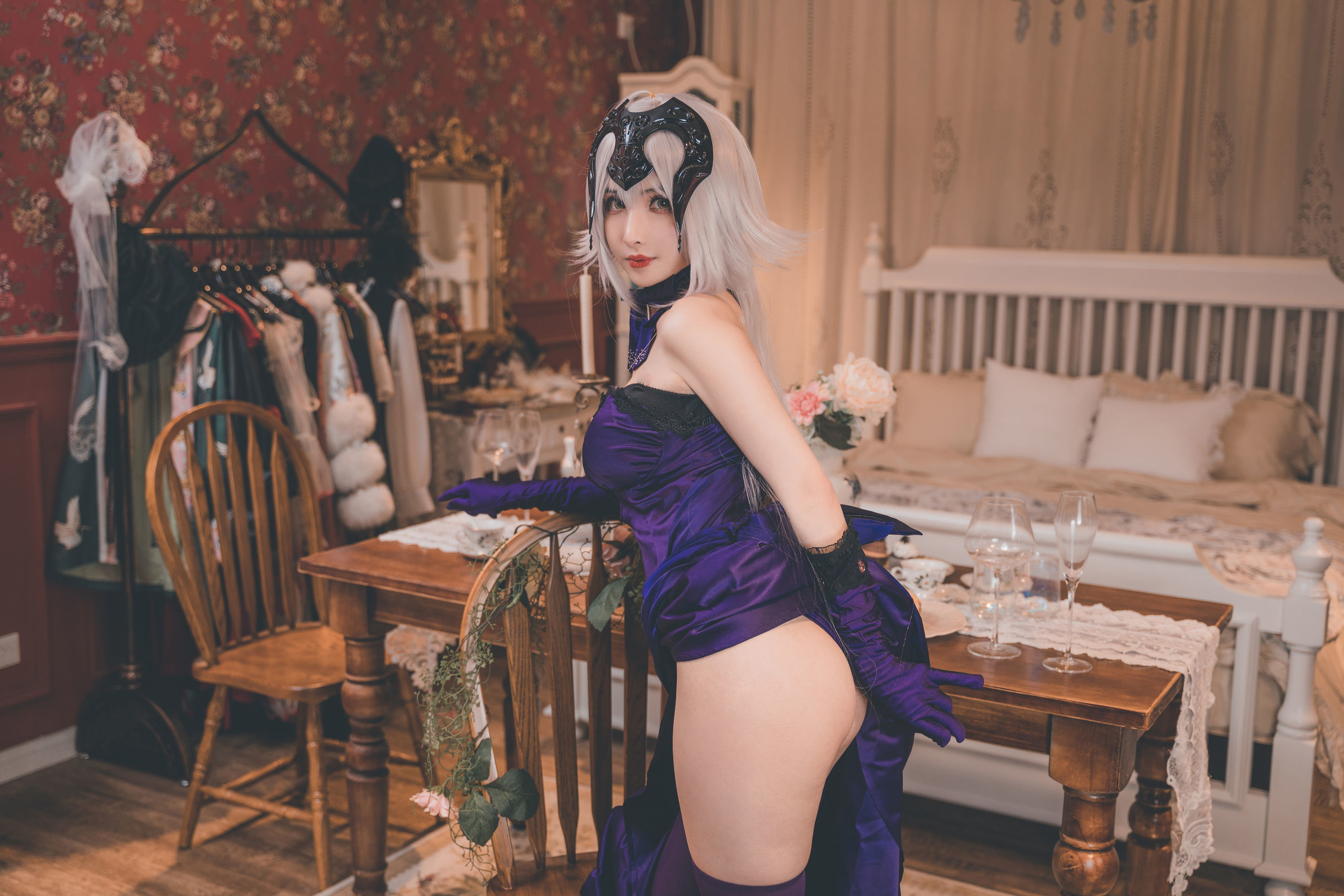 COS福利rioko凉凉子 – 醉贞 [29P] - 秀人网免费无水印在线套图写真