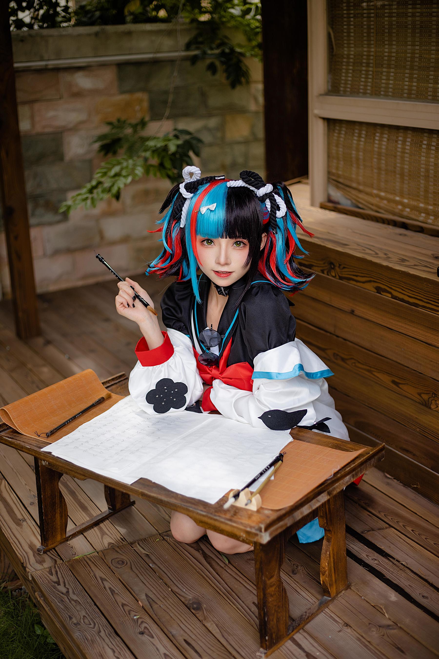 动漫博主Kitaro_绮太郎 – 清少纳言 [23P] - 秀人网免费无水印在线套图写真