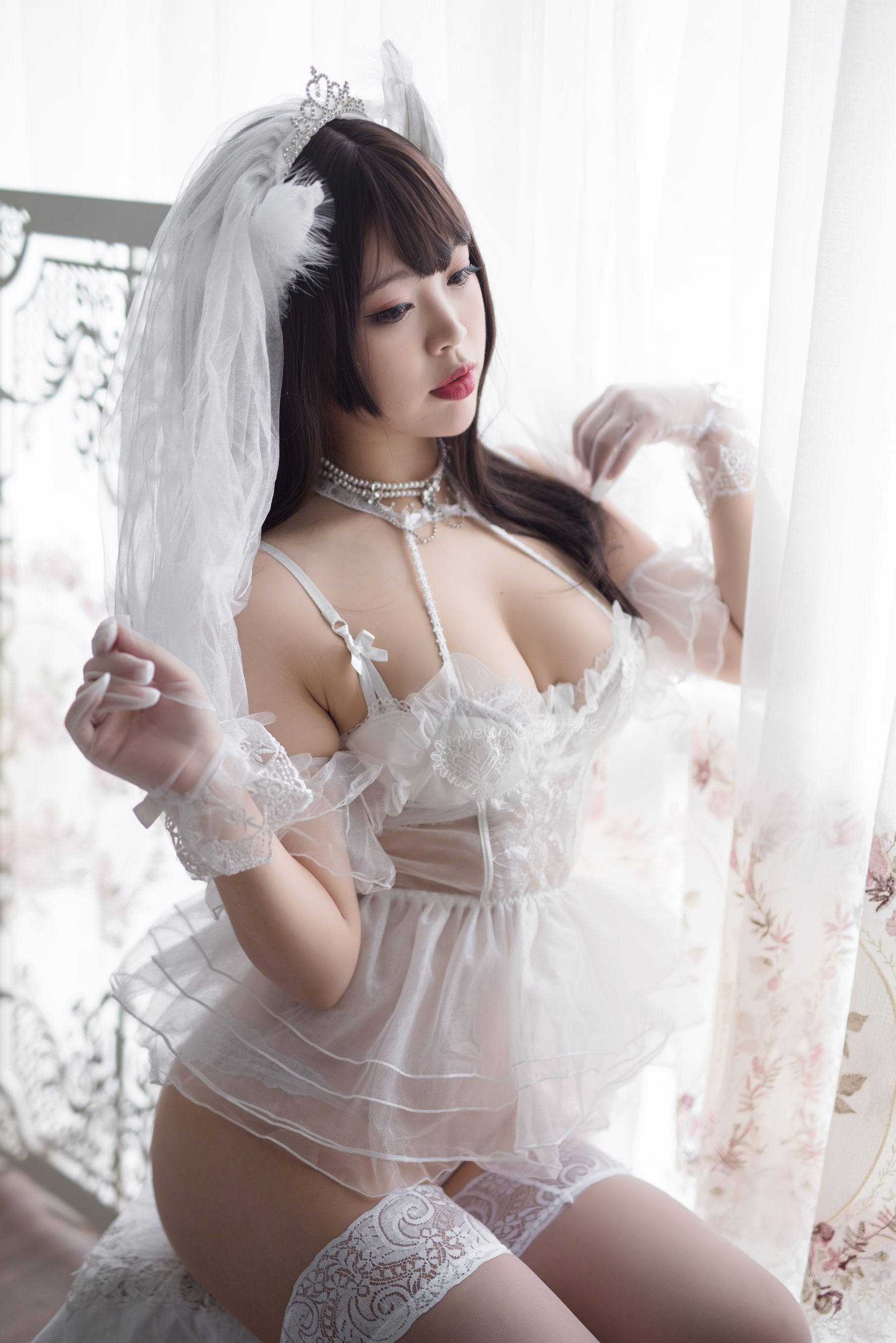 萌系小姐姐-白烨- 白天鹅 [50P] - 秀人网免费无水印在线套图写真