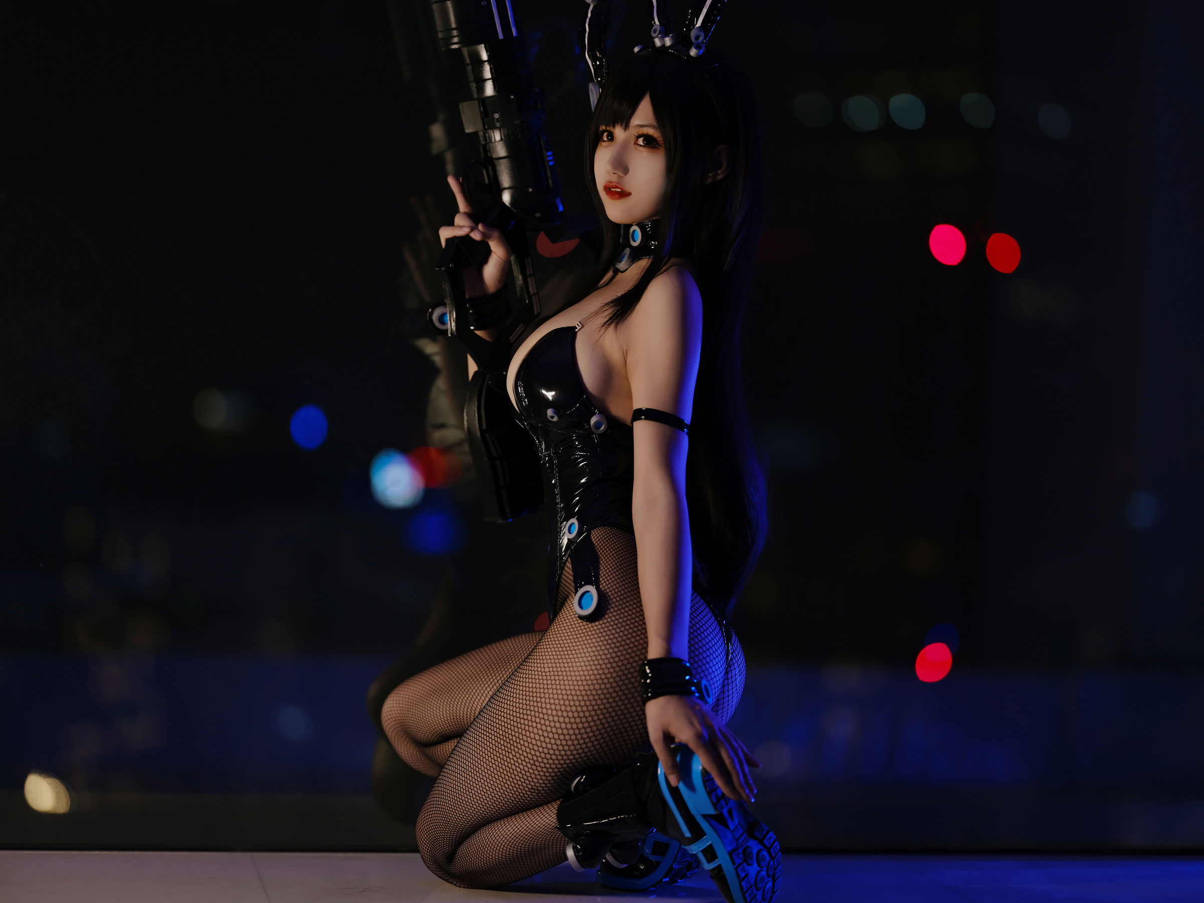 动漫博主小仓千代w – 下平玲花兔女郎 [20P] - 秀人网免费无水印在线套图写真