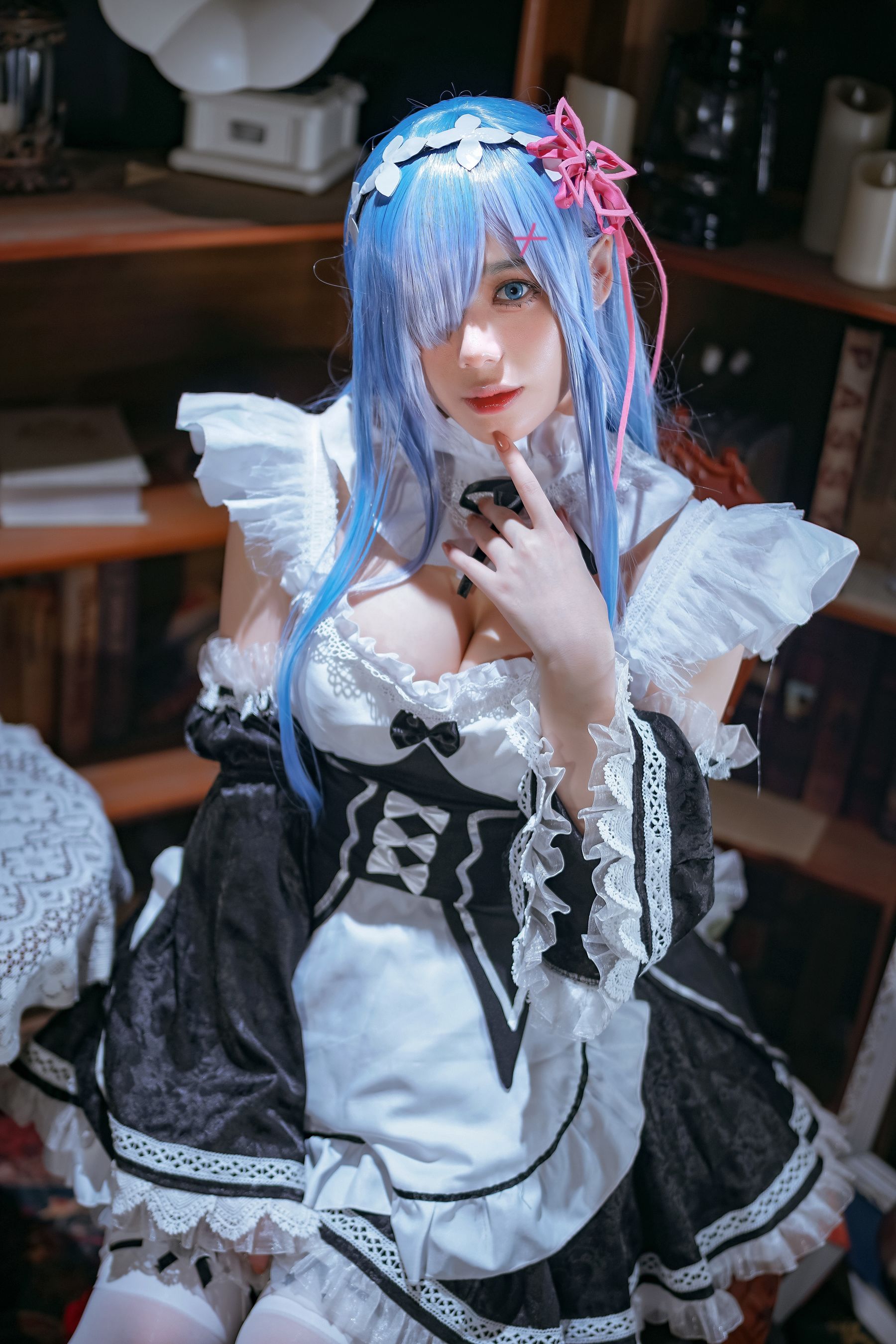 九言 – 雷姆 [44P] - 秀人网免费无水印在线套图写真