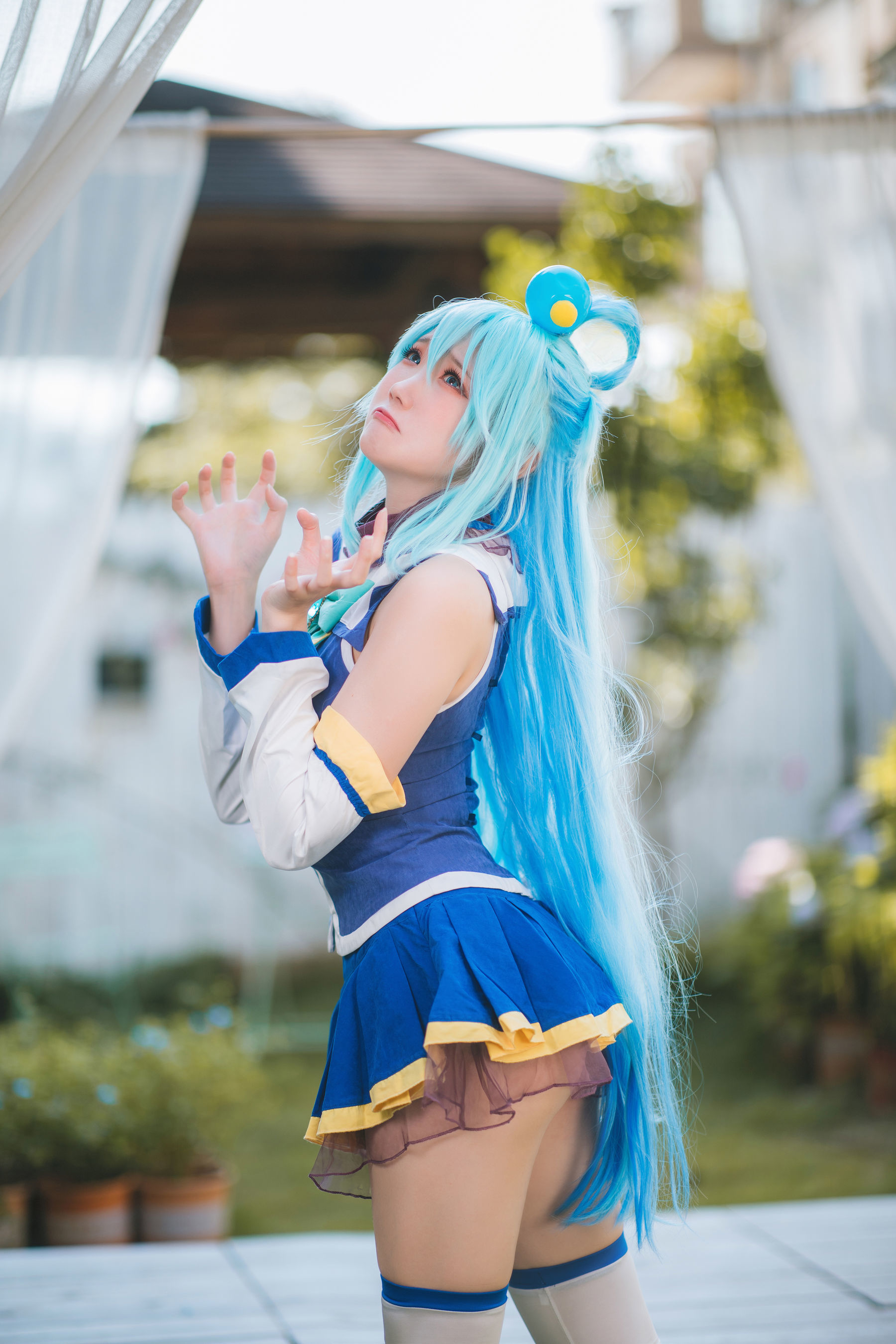 Coser瓜希酱福利 – 阿库娅 [18P] - 秀人网免费无水印在线套图写真