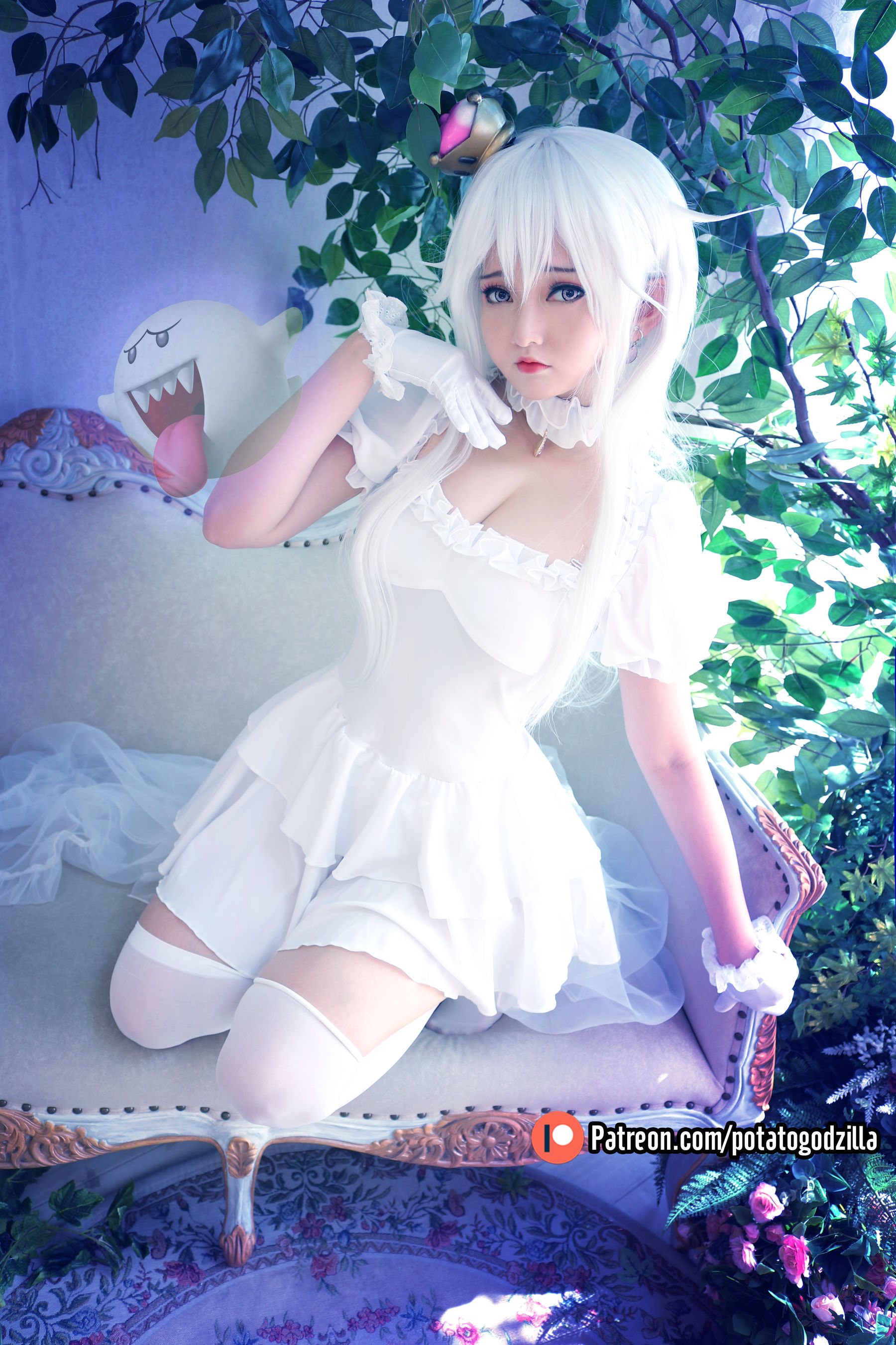 Coser小姐姐Potato Godzilla – Boosette [26P] - 秀人网免费无水印在线套图写真