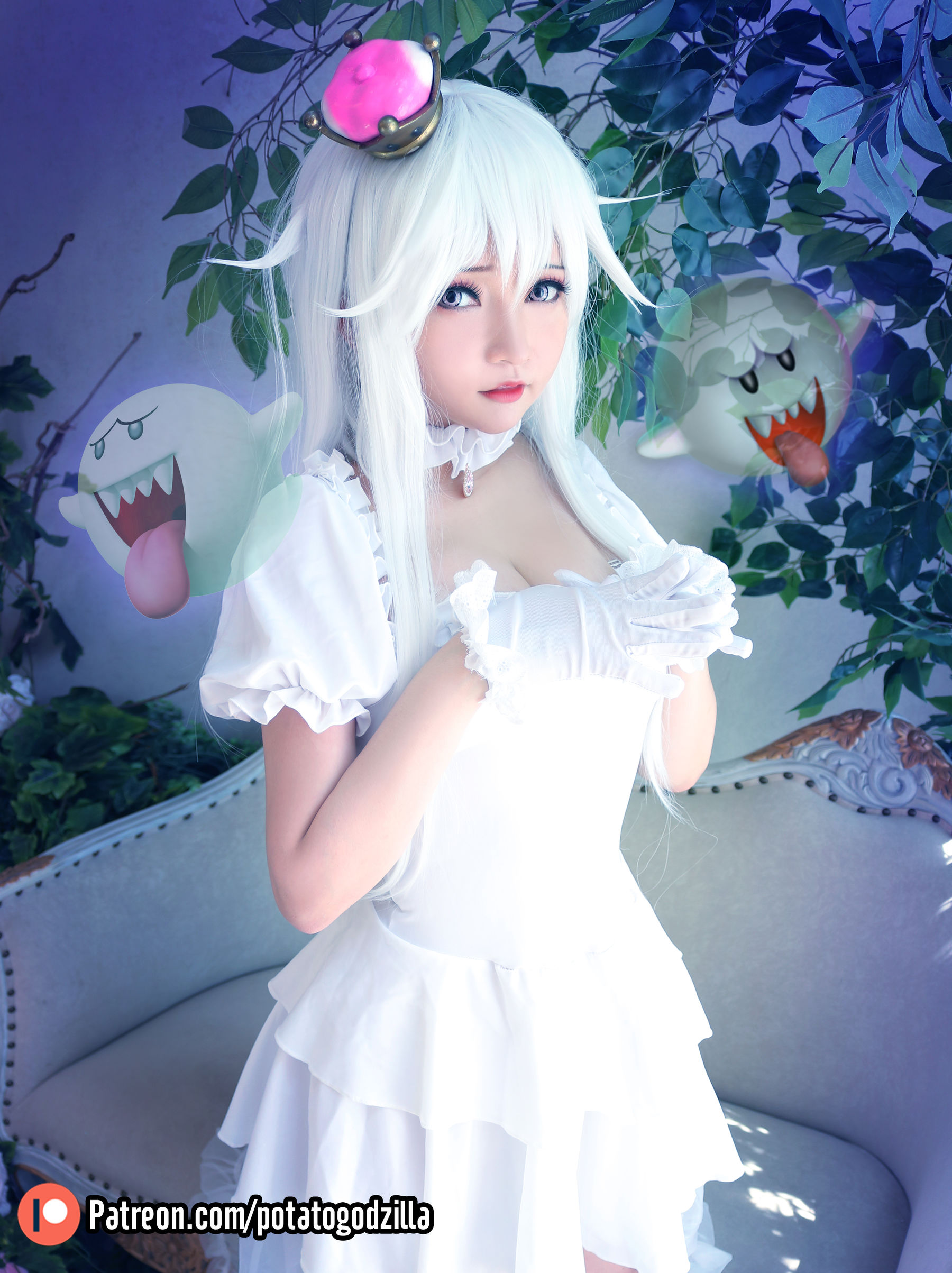 Coser小姐姐Potato Godzilla – Boosette [26P] - 秀人网免费无水印在线套图写真