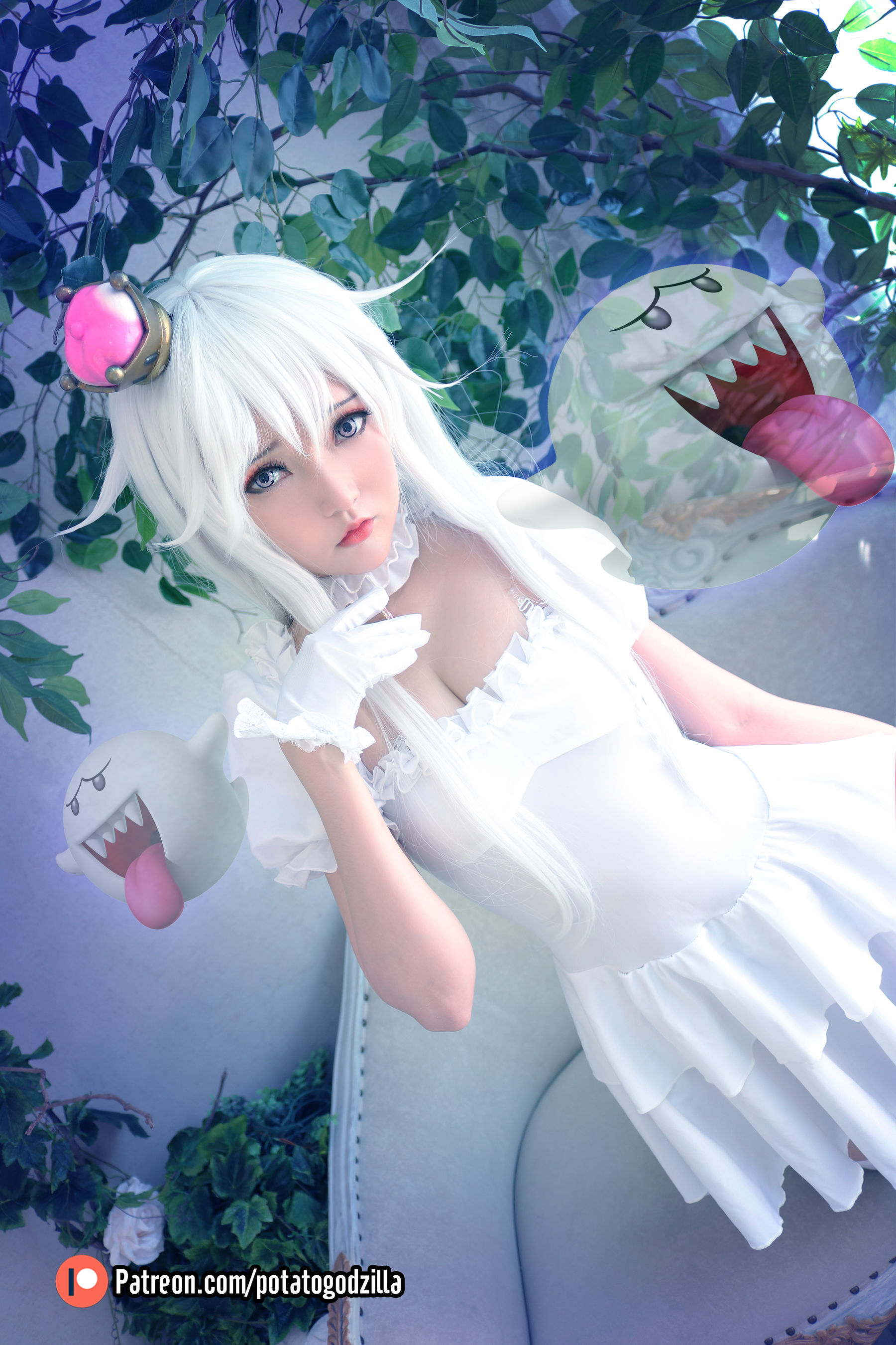 Coser小姐姐Potato Godzilla – Boosette [26P] - 秀人网免费无水印在线套图写真