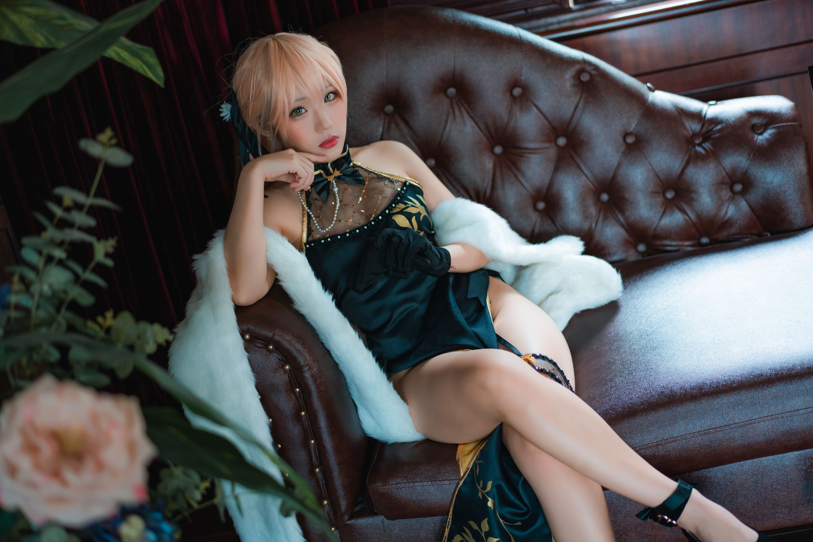 动漫博主Mime弥美 – 少女前线 OTS-14 紫雨心 [21P] - 秀人网免费无水印在线套图写真