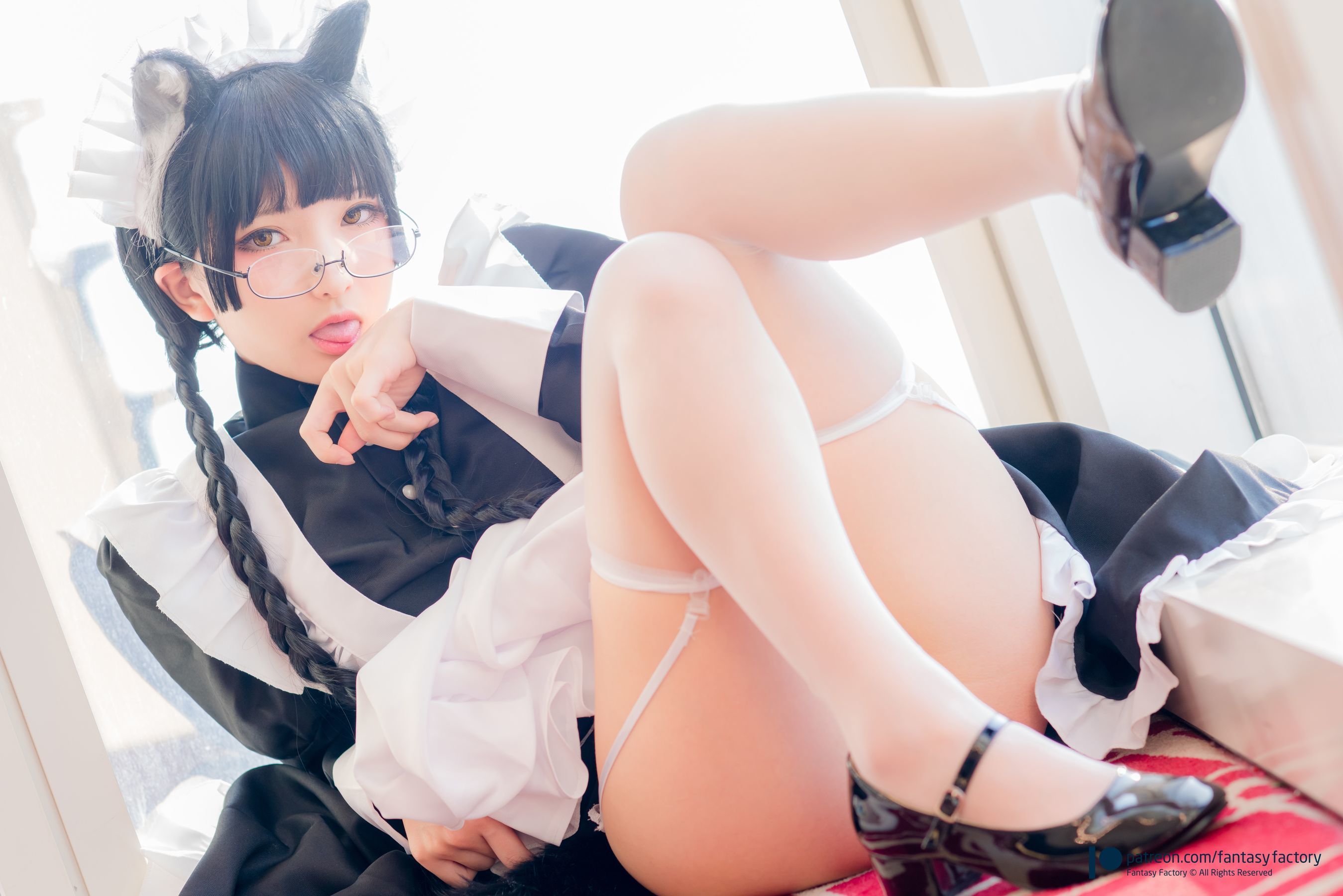 小丁 [Fantasy Factory] Maid Meow 喵娘女仆 [46P] - 秀人网免费无水印在线套图写真