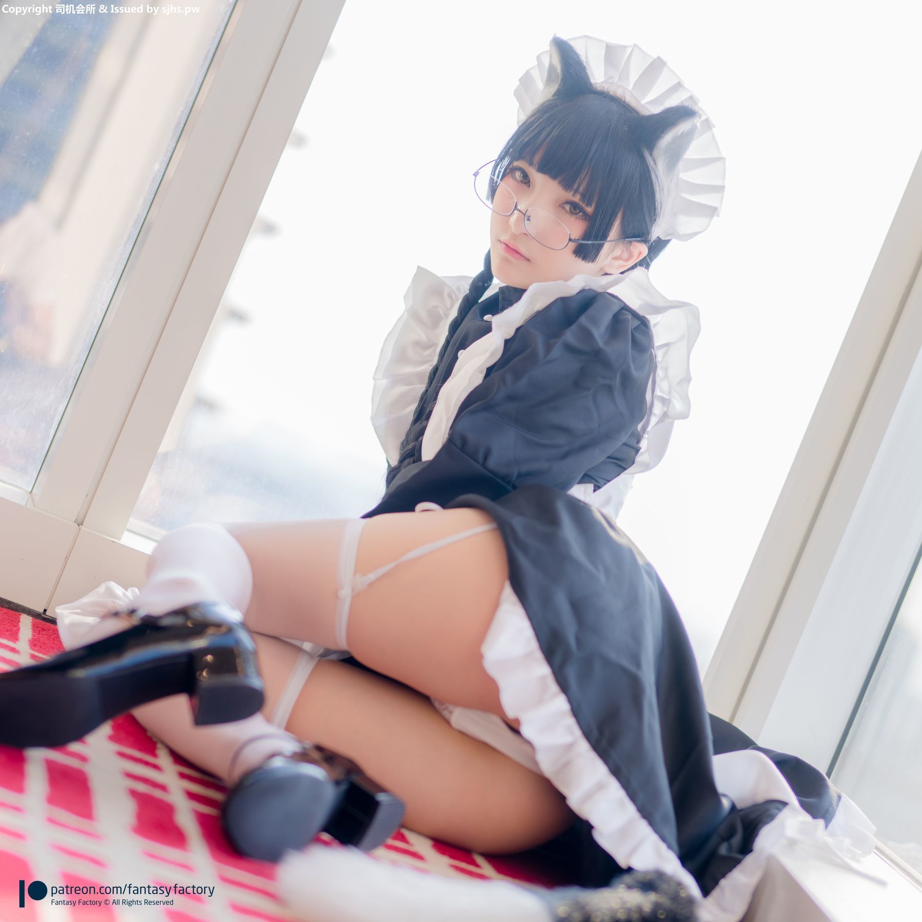 小丁 [Fantasy Factory] Maid Meow 喵娘女仆 [46P] - 秀人网免费无水印在线套图写真