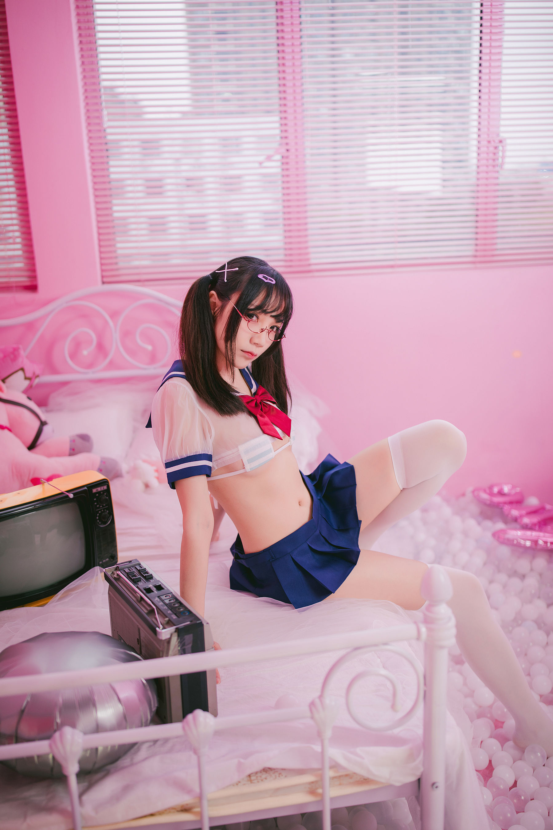 萝莉福利真央Mao – JK [18P] - 秀人网免费无水印在线套图写真