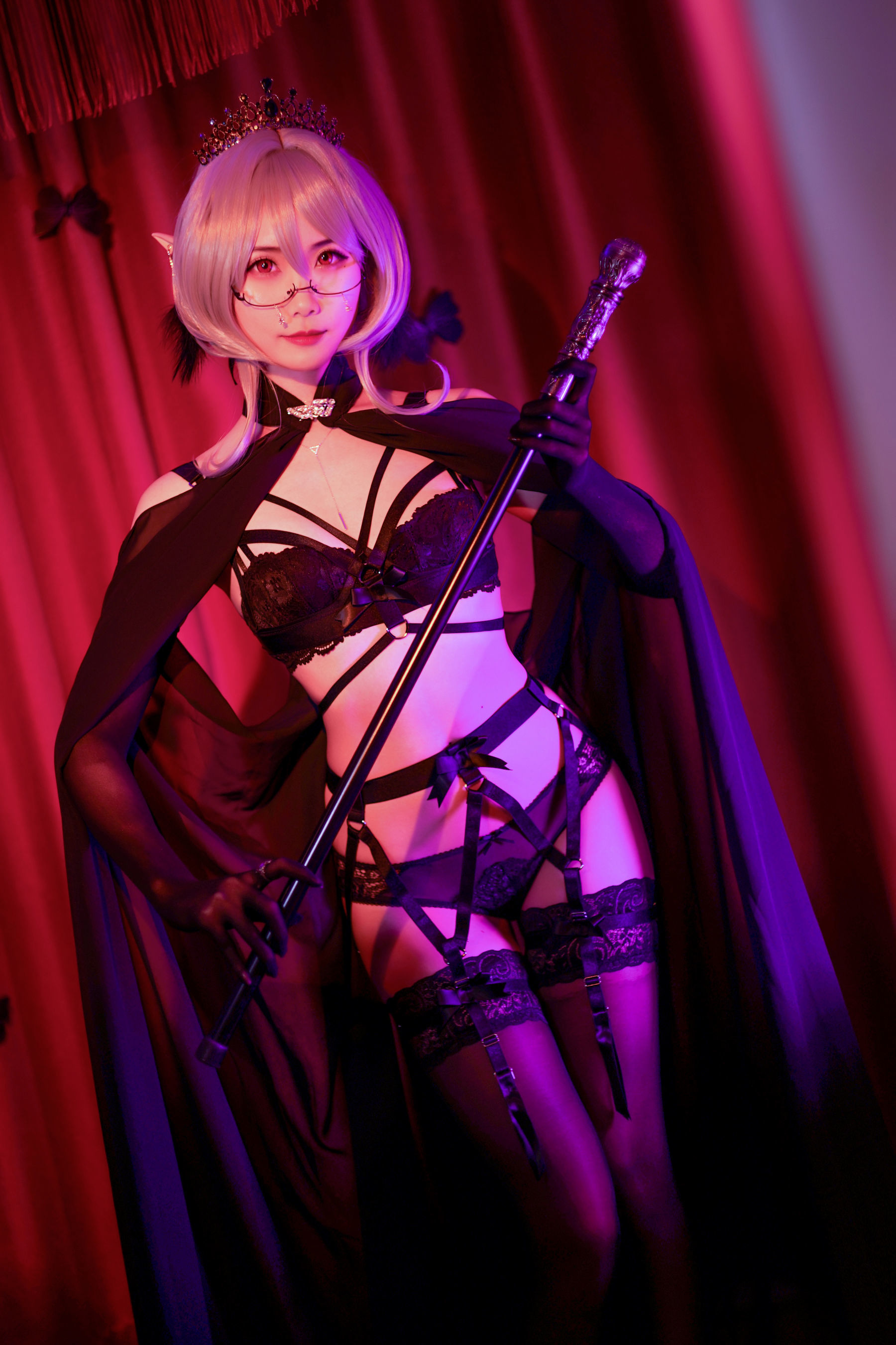 动漫博主曉美媽 蝴蝶夫人 [44P] - 秀人网免费无水印在线套图写真