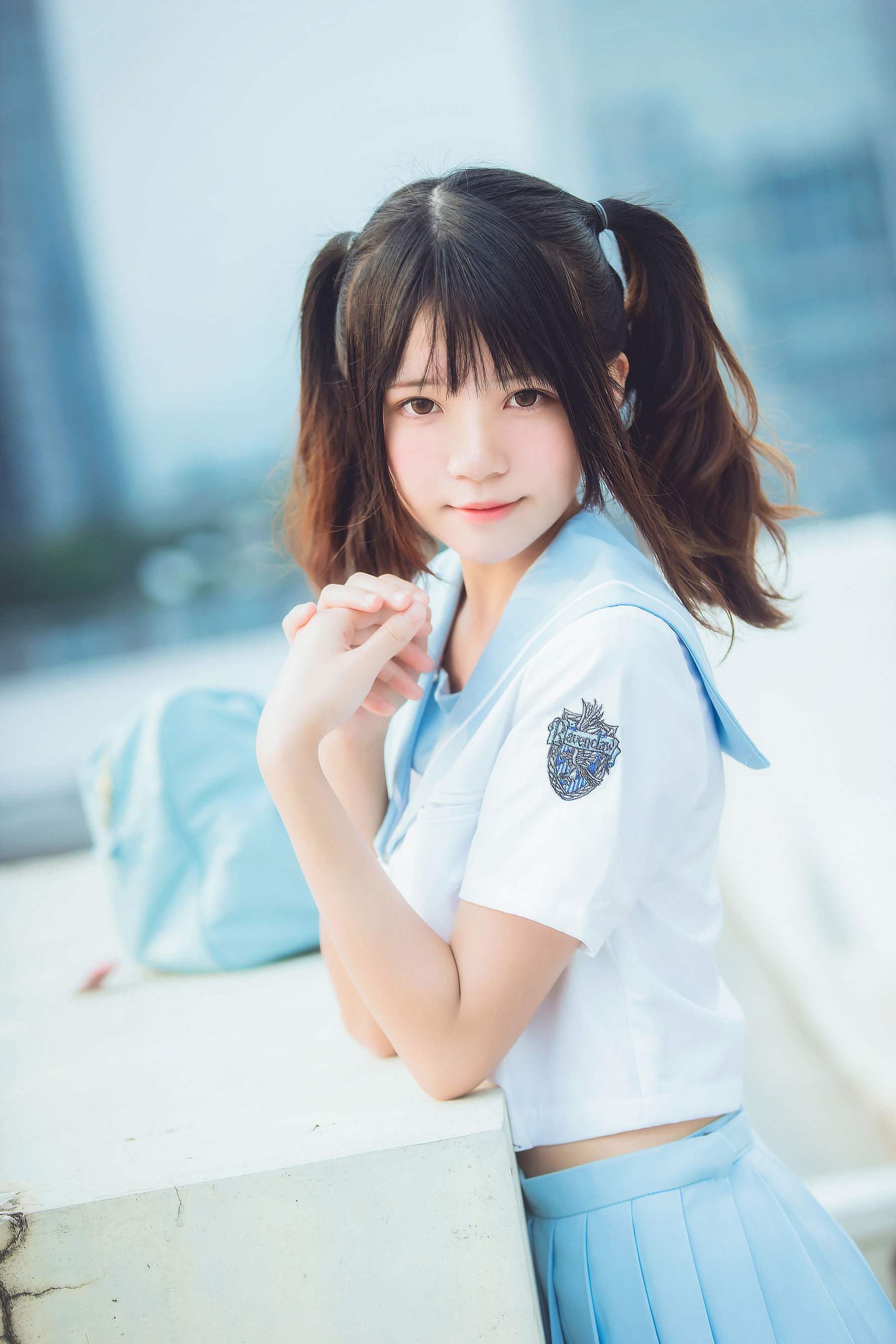 桜桃喵 – 少女之微风轻轻起 [19P] - 秀人网免费无水印在线套图写真