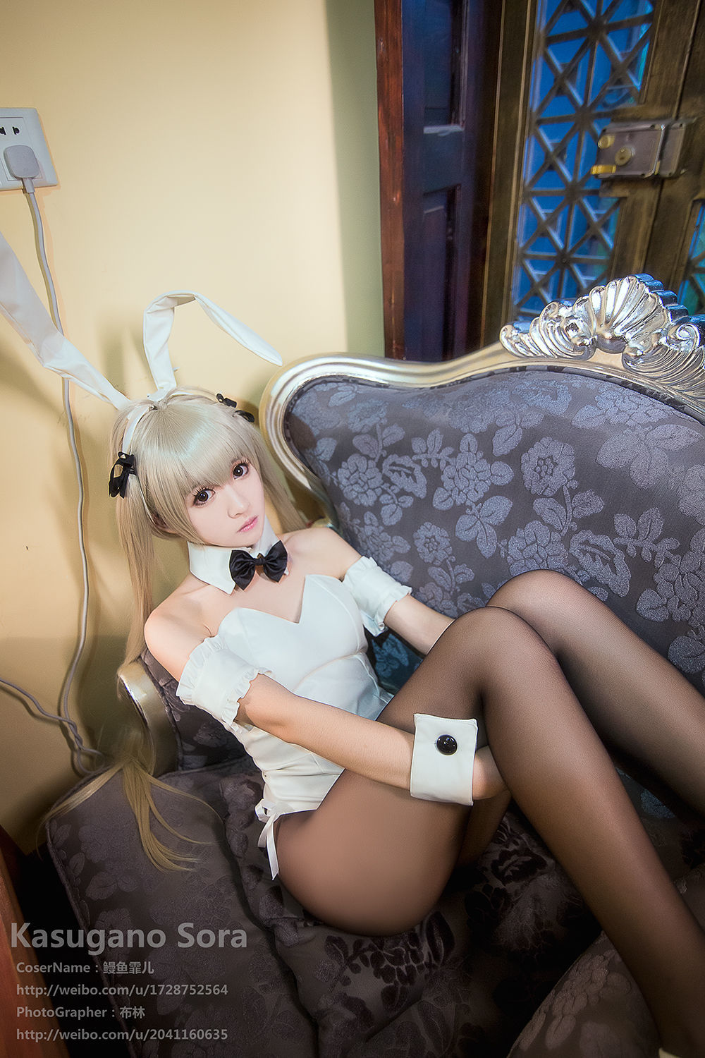 [萝莉COS] 鳗鱼霏儿 – 缘之空 穹妹 兔女郎 Cosplay [24P] - 秀人网免费无水印在线套图写真