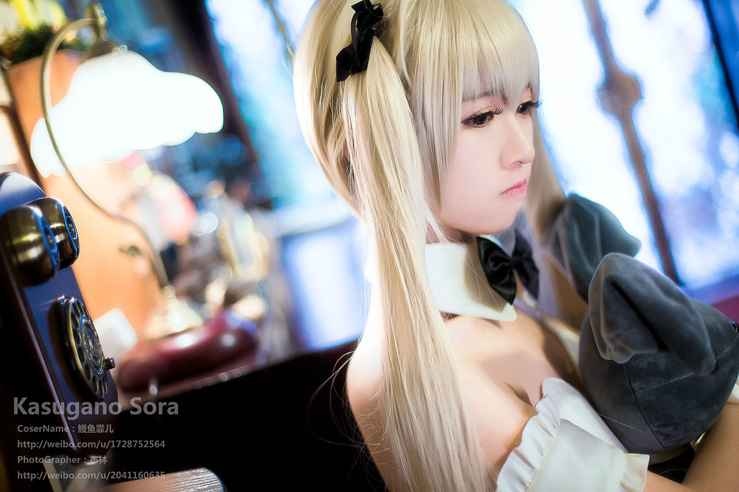 [萝莉COS] 鳗鱼霏儿 – 缘之空 穹妹 兔女郎 Cosplay [24P] - 秀人网免费无水印在线套图写真